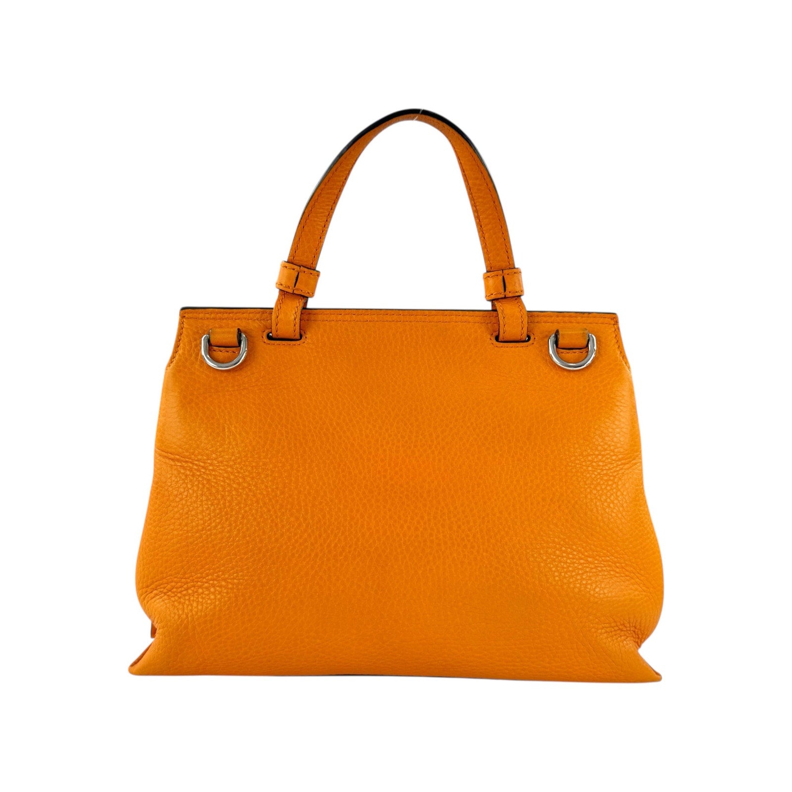 Gucci Orange Bamboo Two-Way Bag
