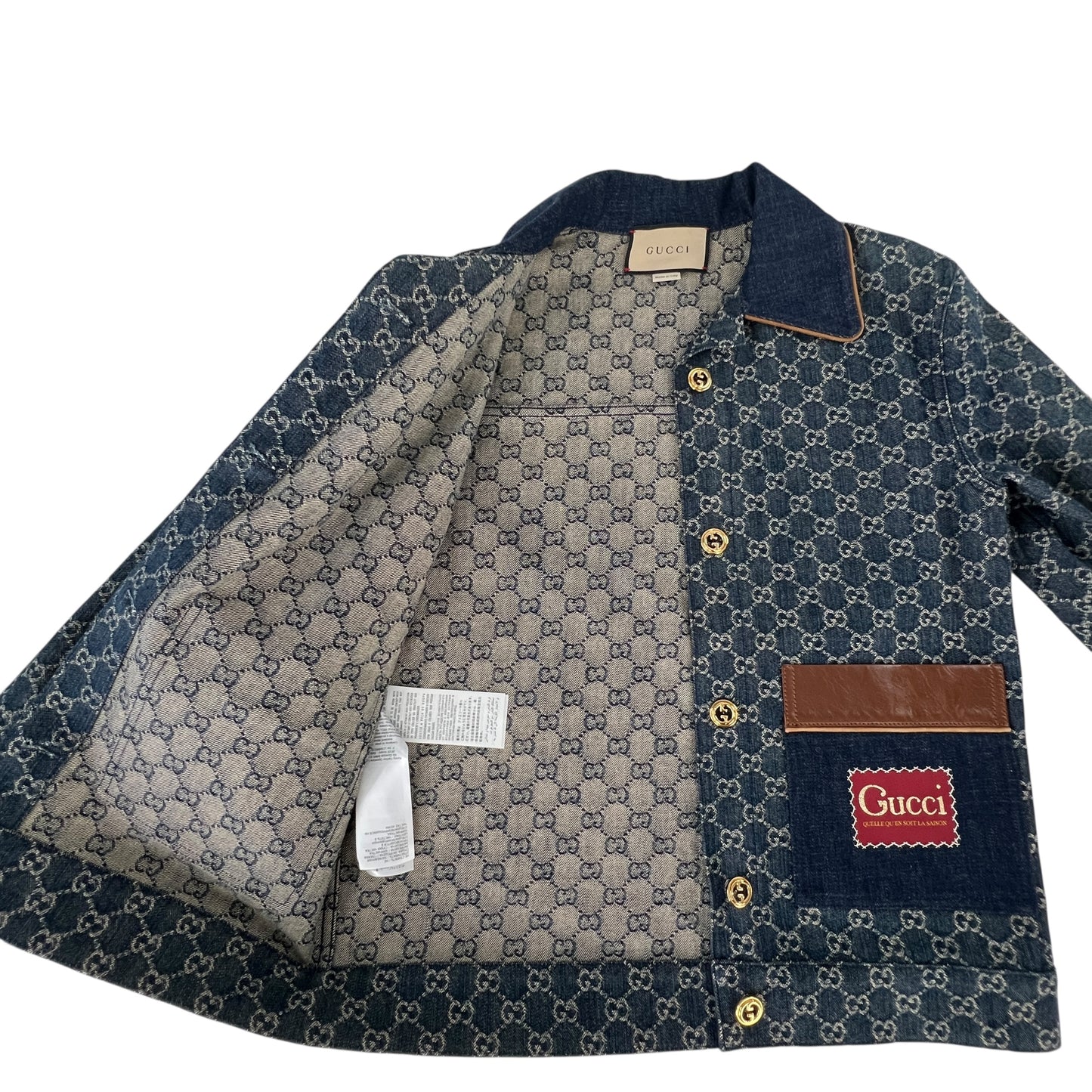 Gucci Monogram Denim Jacket