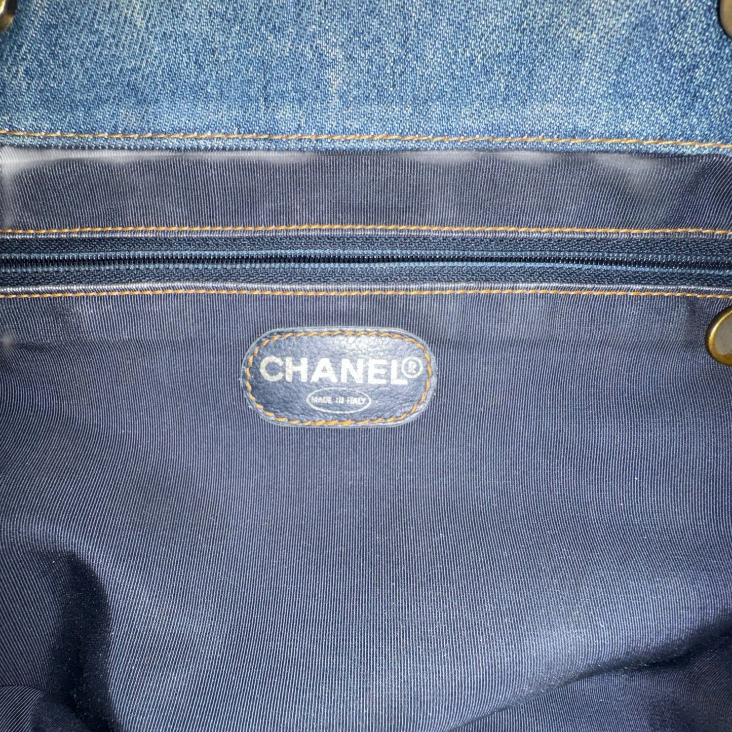 Chanel Vintage Denim Tote Bag