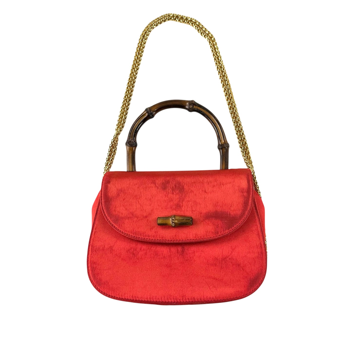 Gucci Vintage Mini Bamboo Two-Way Bag