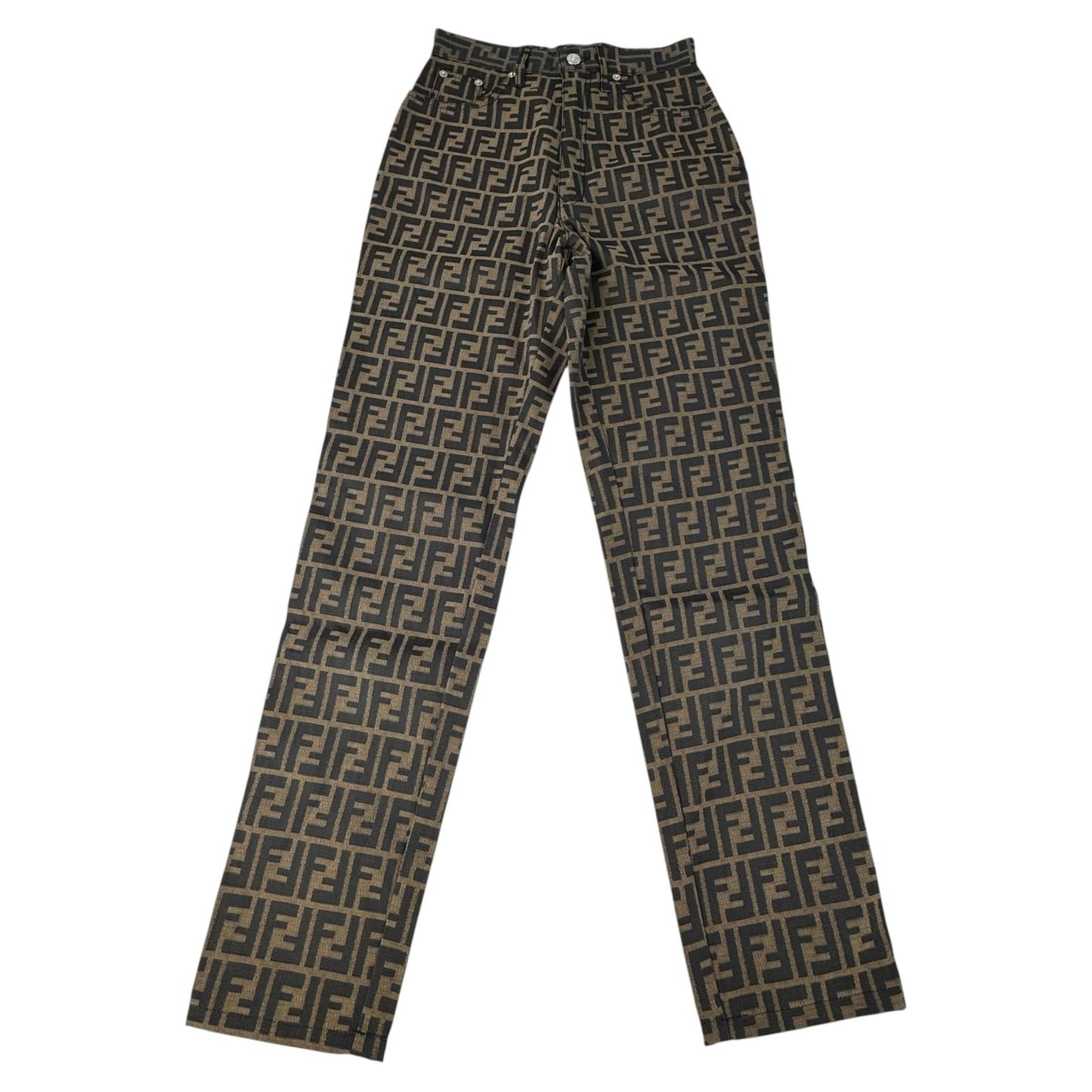 Fendi Vintage Zucca Print Pant