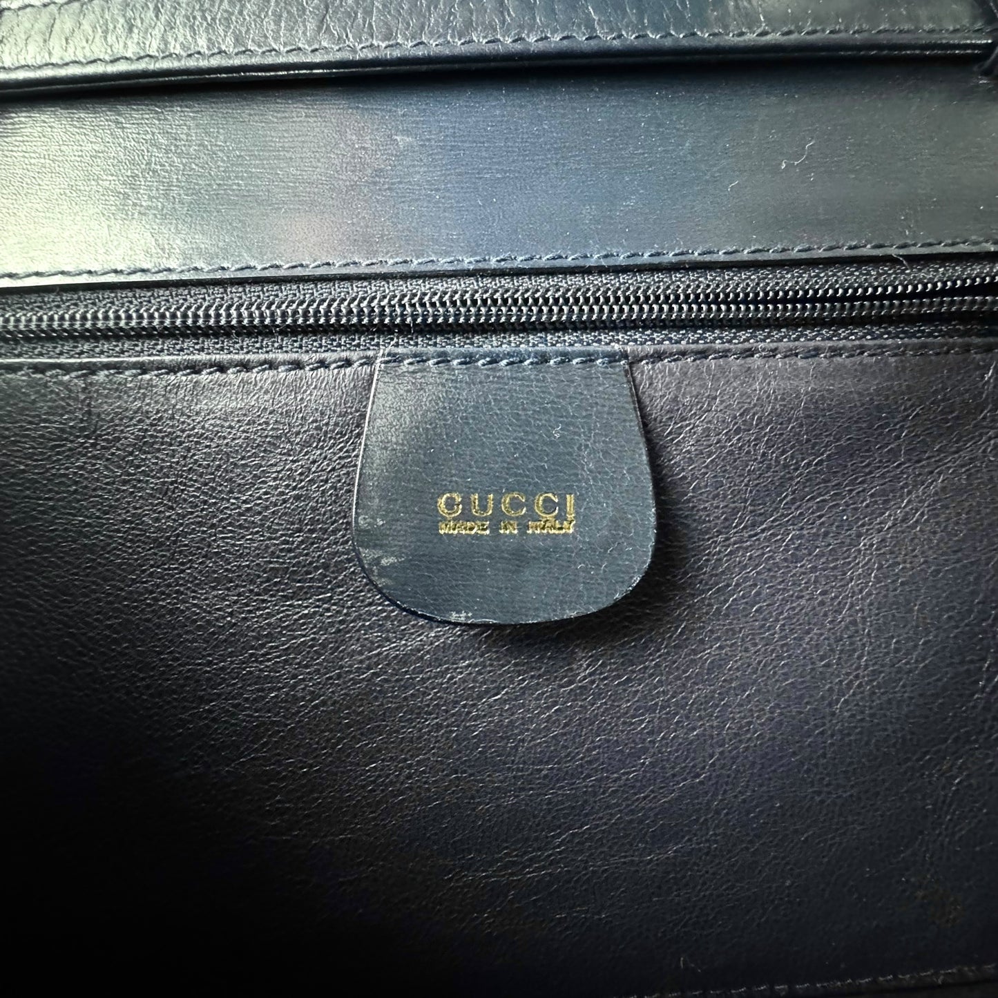 Gucci Vintage Bamboo Turnlock Shoulder Bag