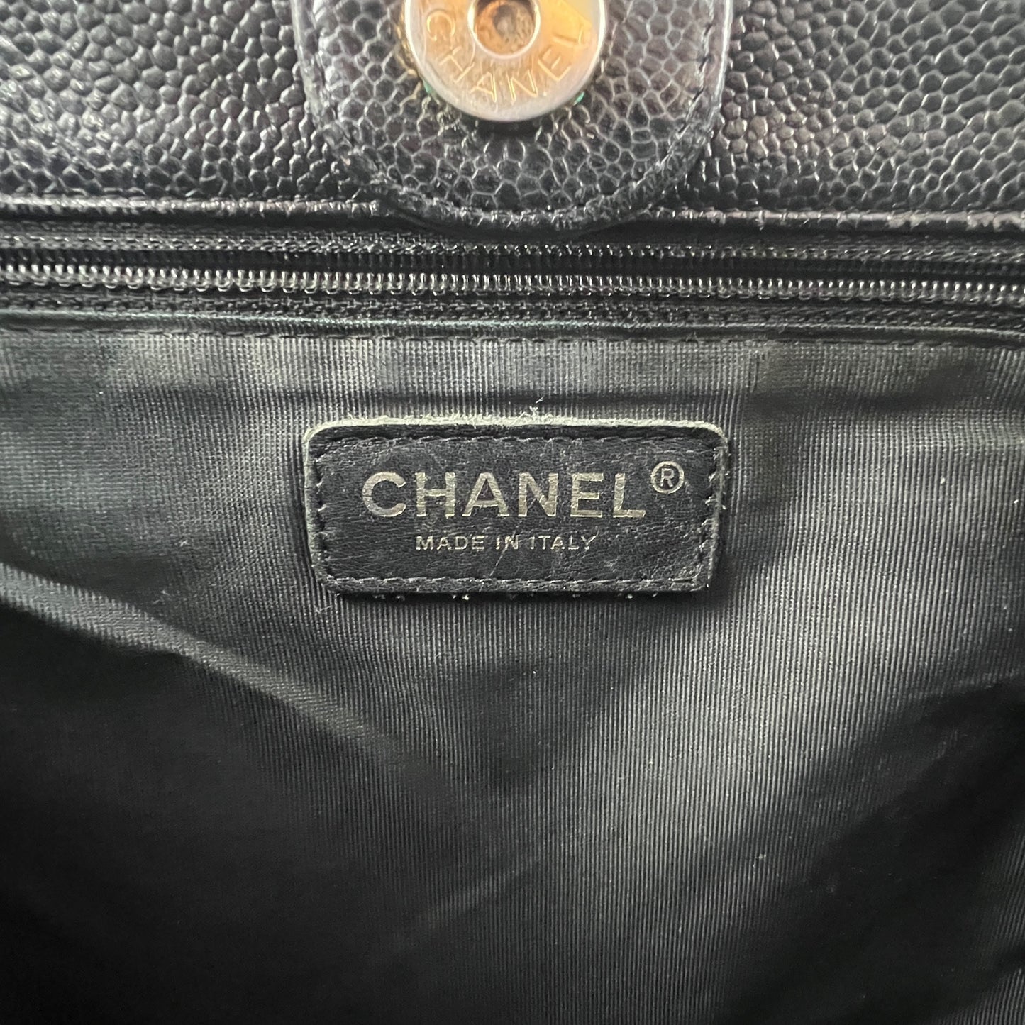 Chanel Vintage Matelasse Tote Bag