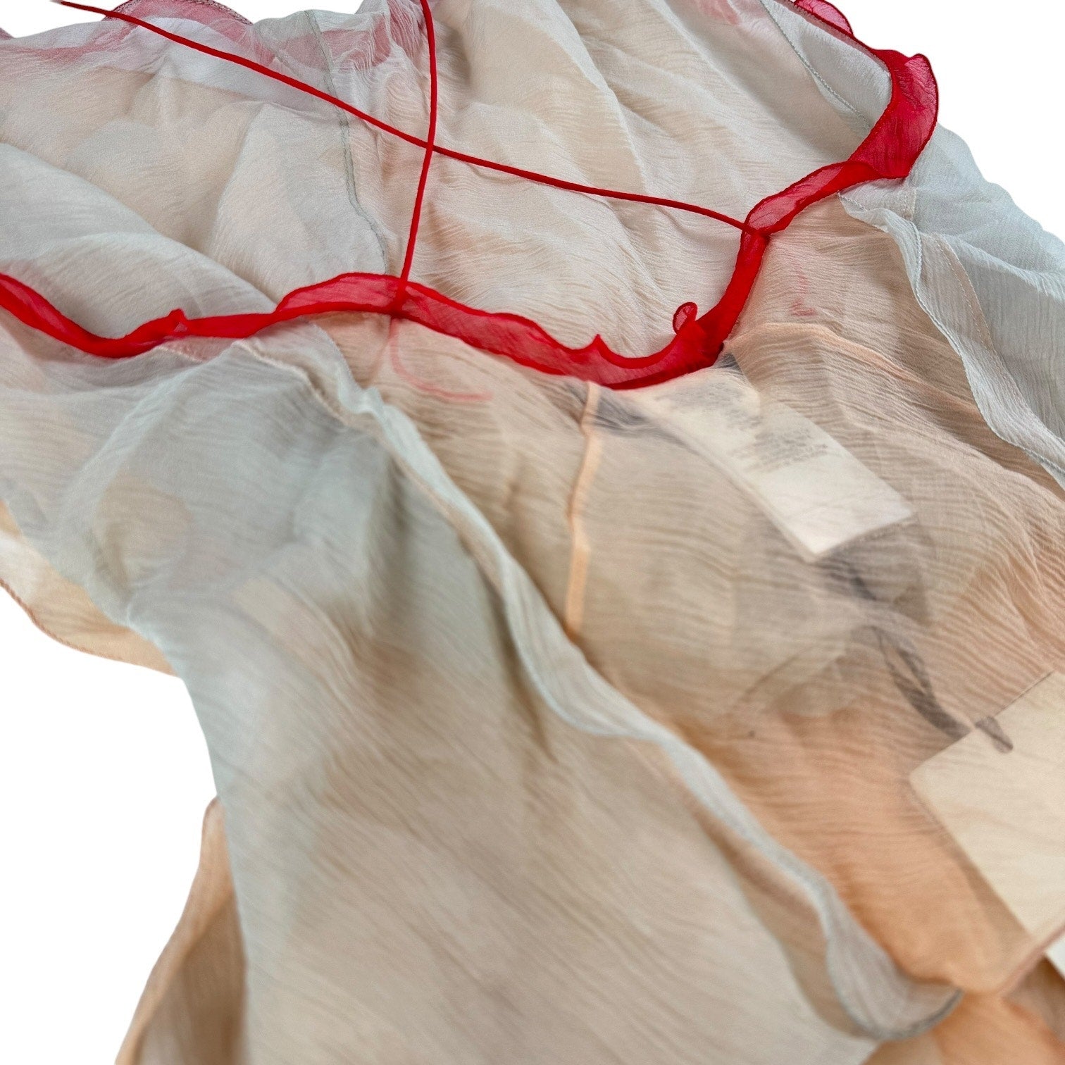 Fendi Silk Sheer Tanktop
