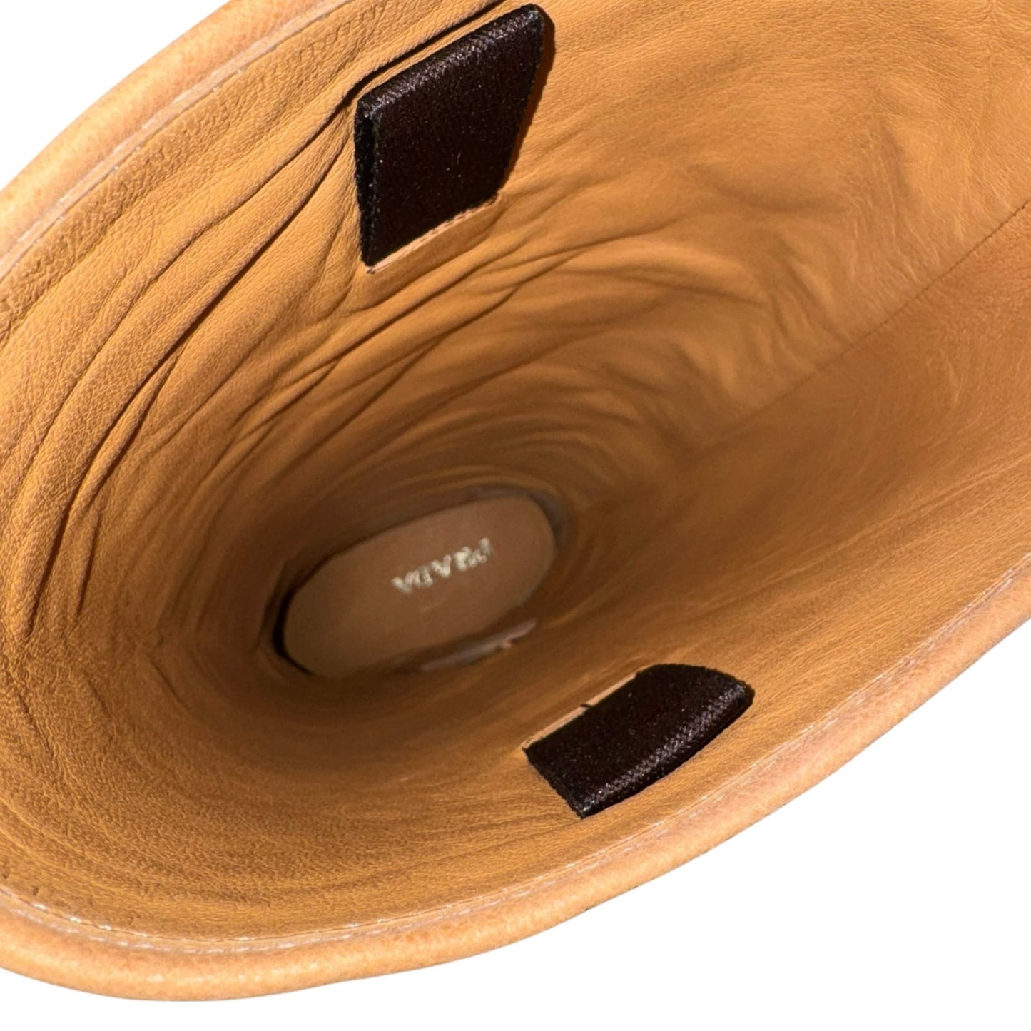 Prada Camel High Leather Boots