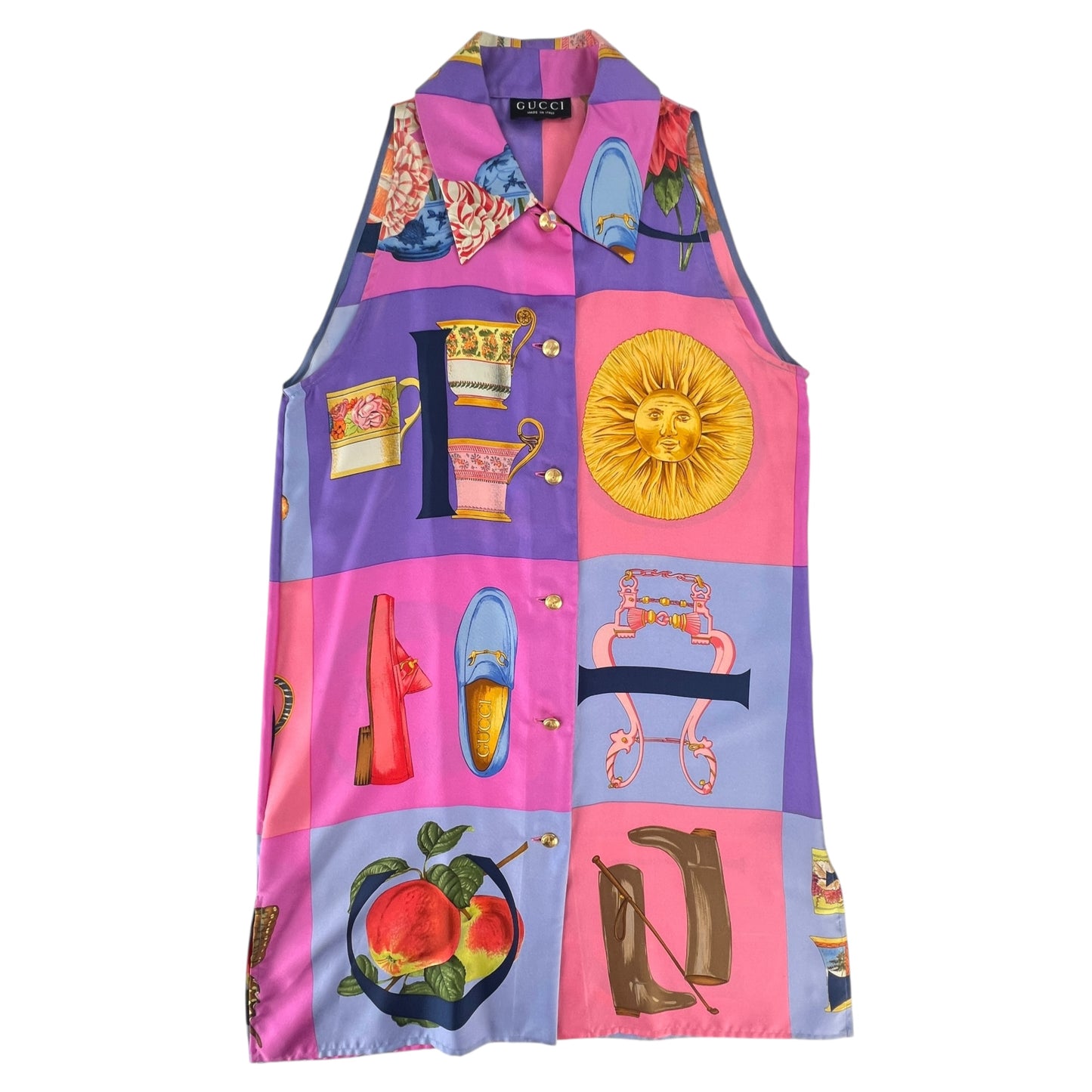 Gucci Vintage Silk Dress