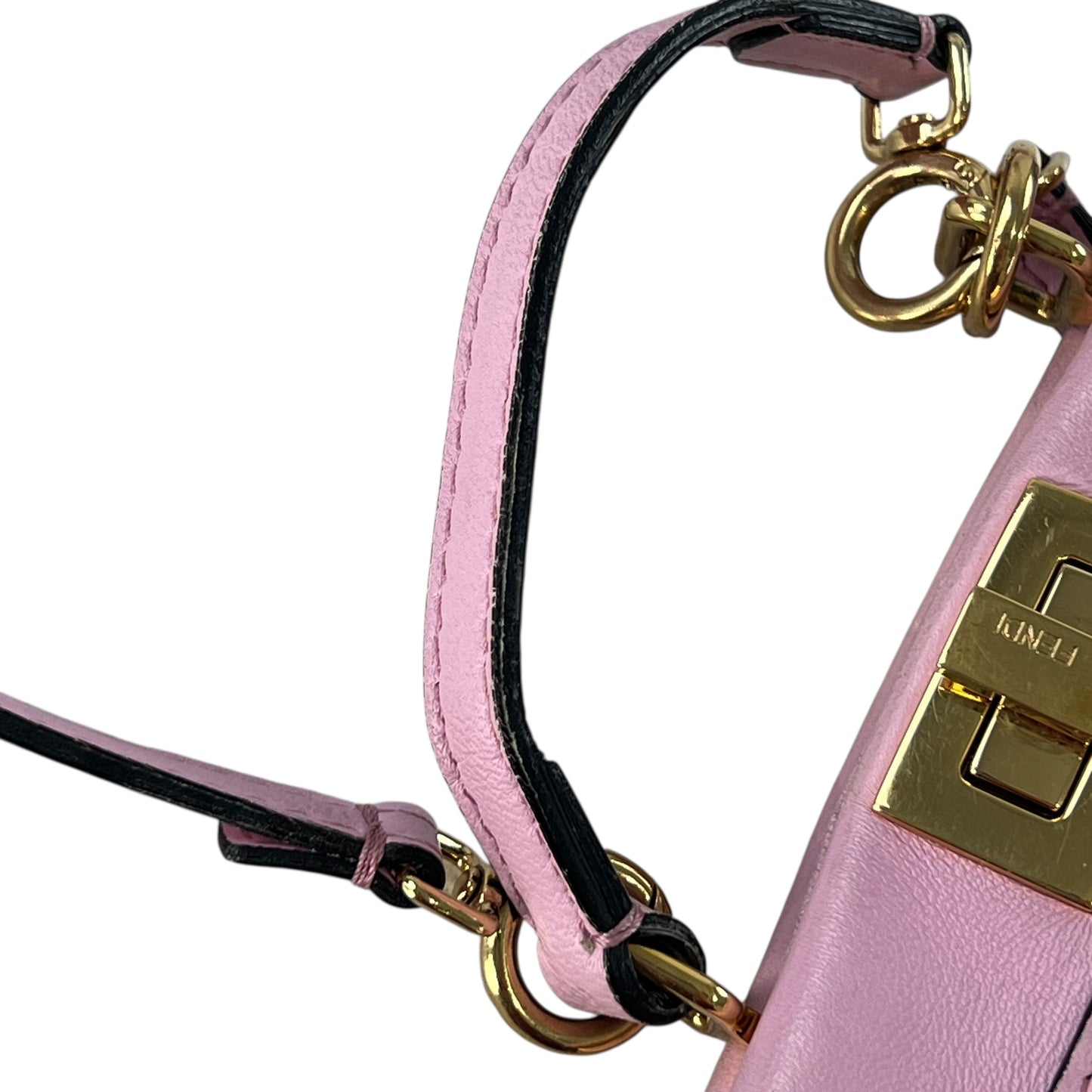 Fendi Pink Mini Peekaboo Bag