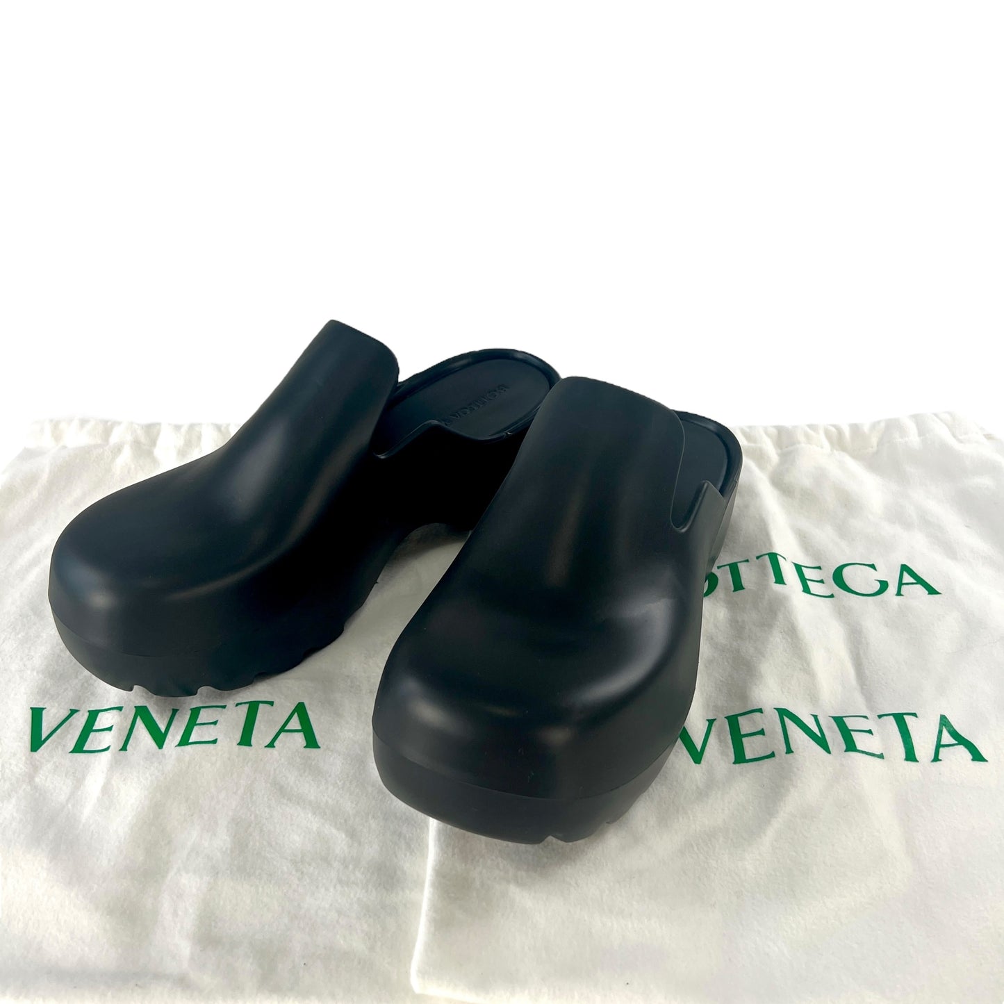 Bottega Veneta Rubber Flash Clogs