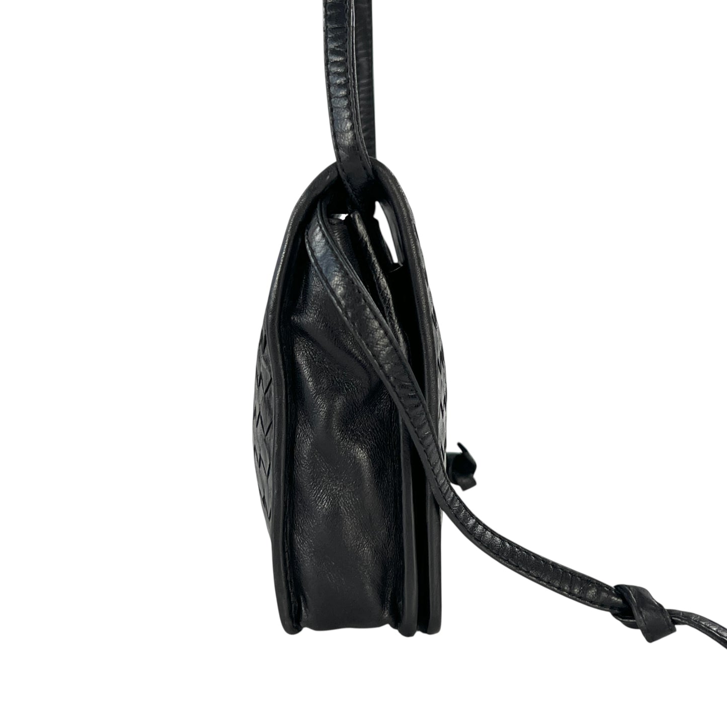 Bottega Veneta Intrecciato Leather Crossbody Bag