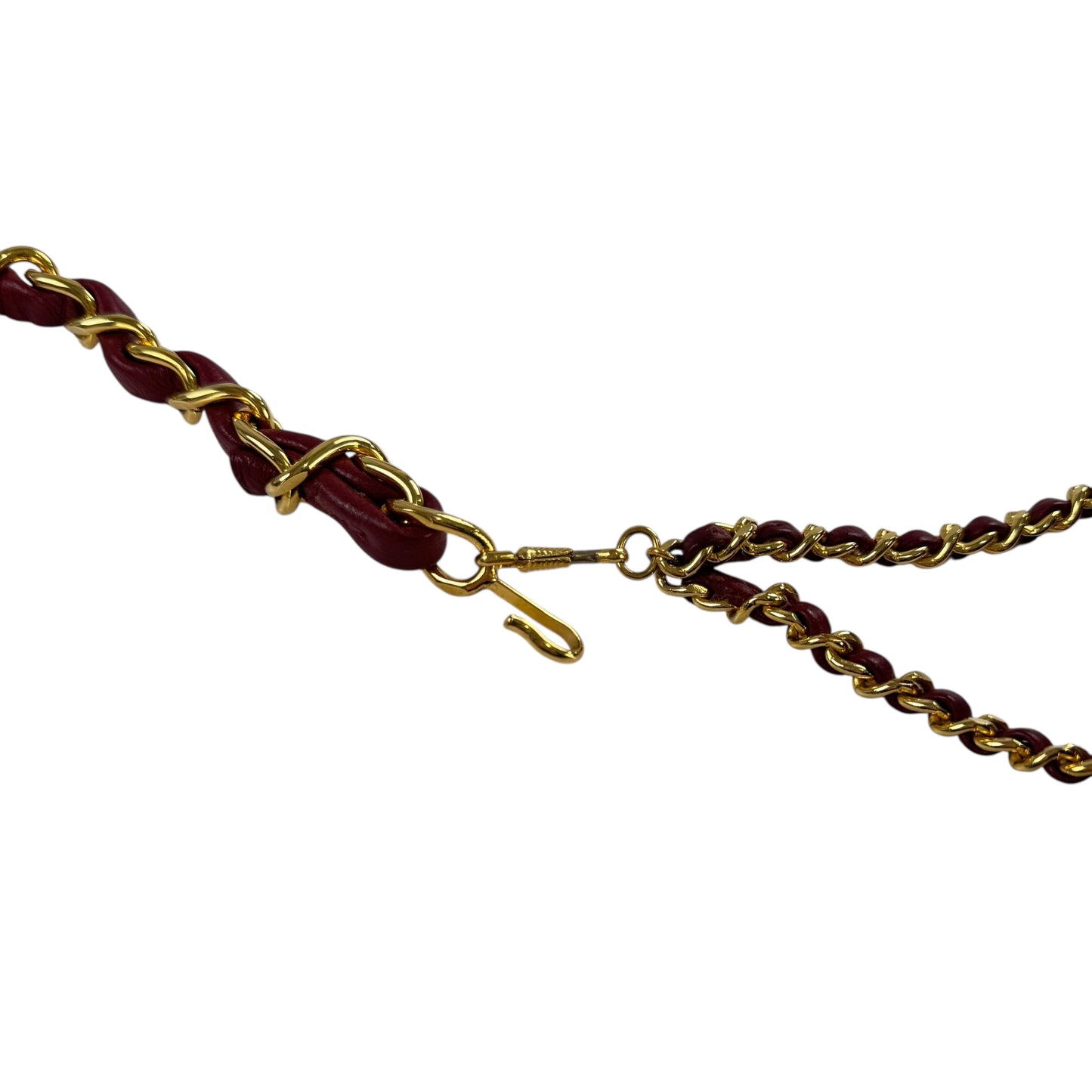 Chanel Vintage CC Belt & Mini Mattelase Flap Bag