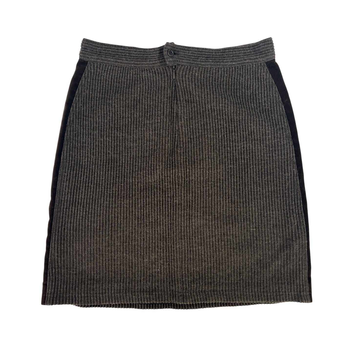 Fendi Vintage Knit Ribbed Sweater & Skirt Set