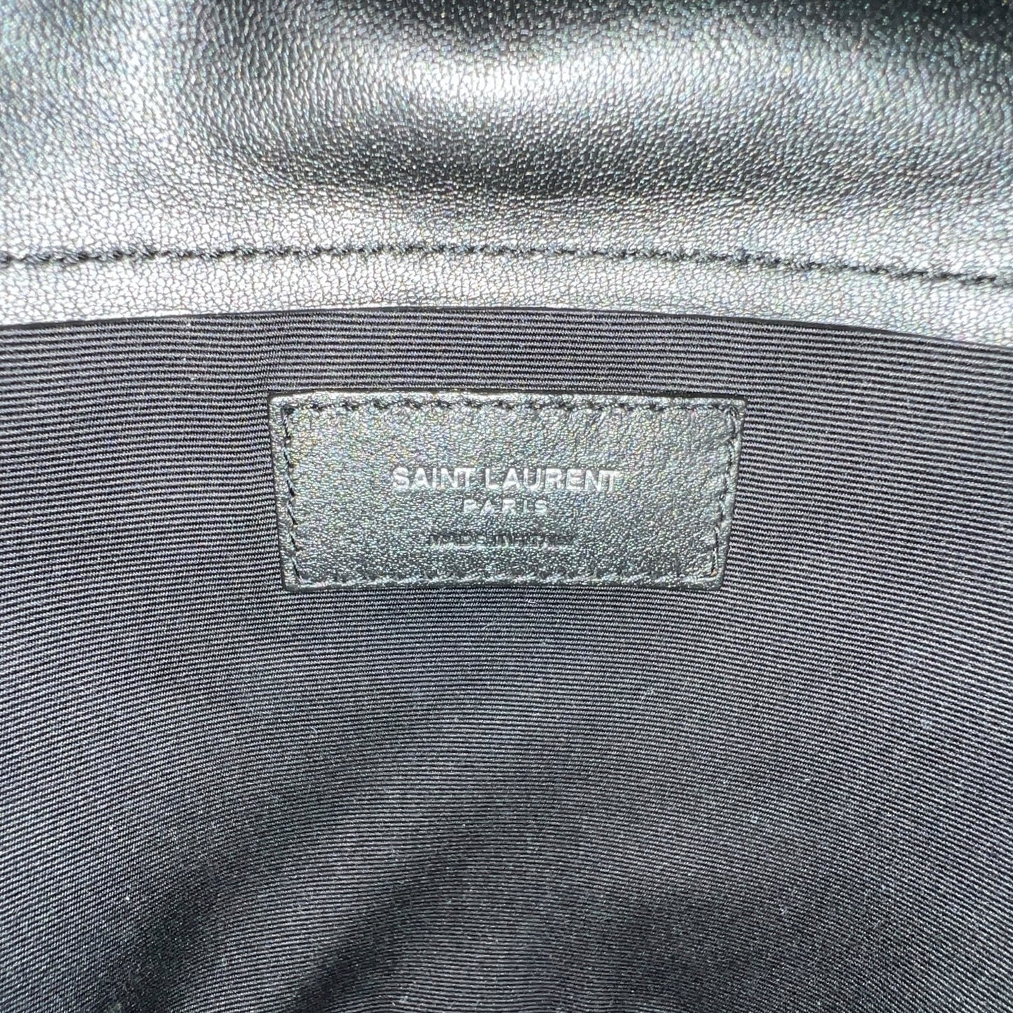 Saint Laurent Bahia Studded Bucket Bag