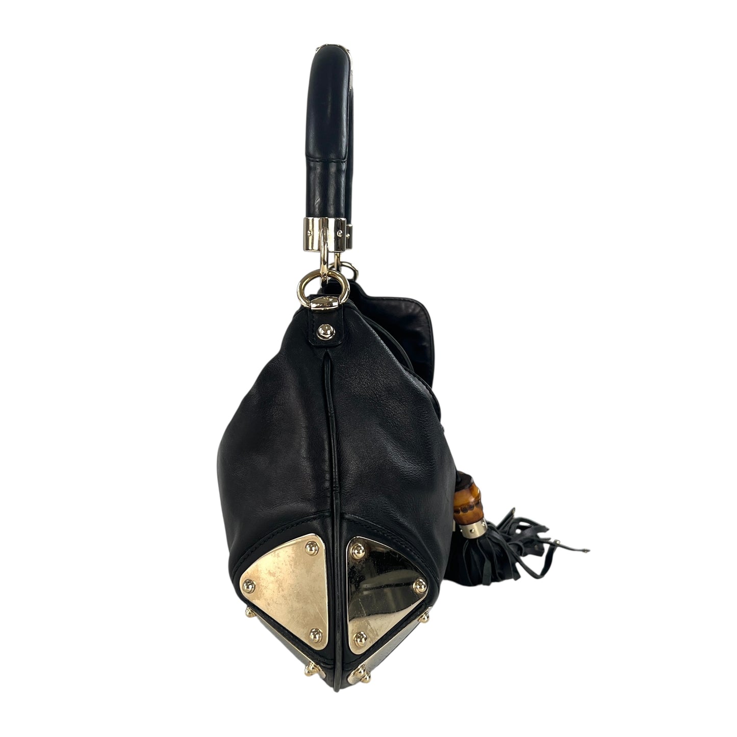 Gucci Indy Bamboo Tassel Bag