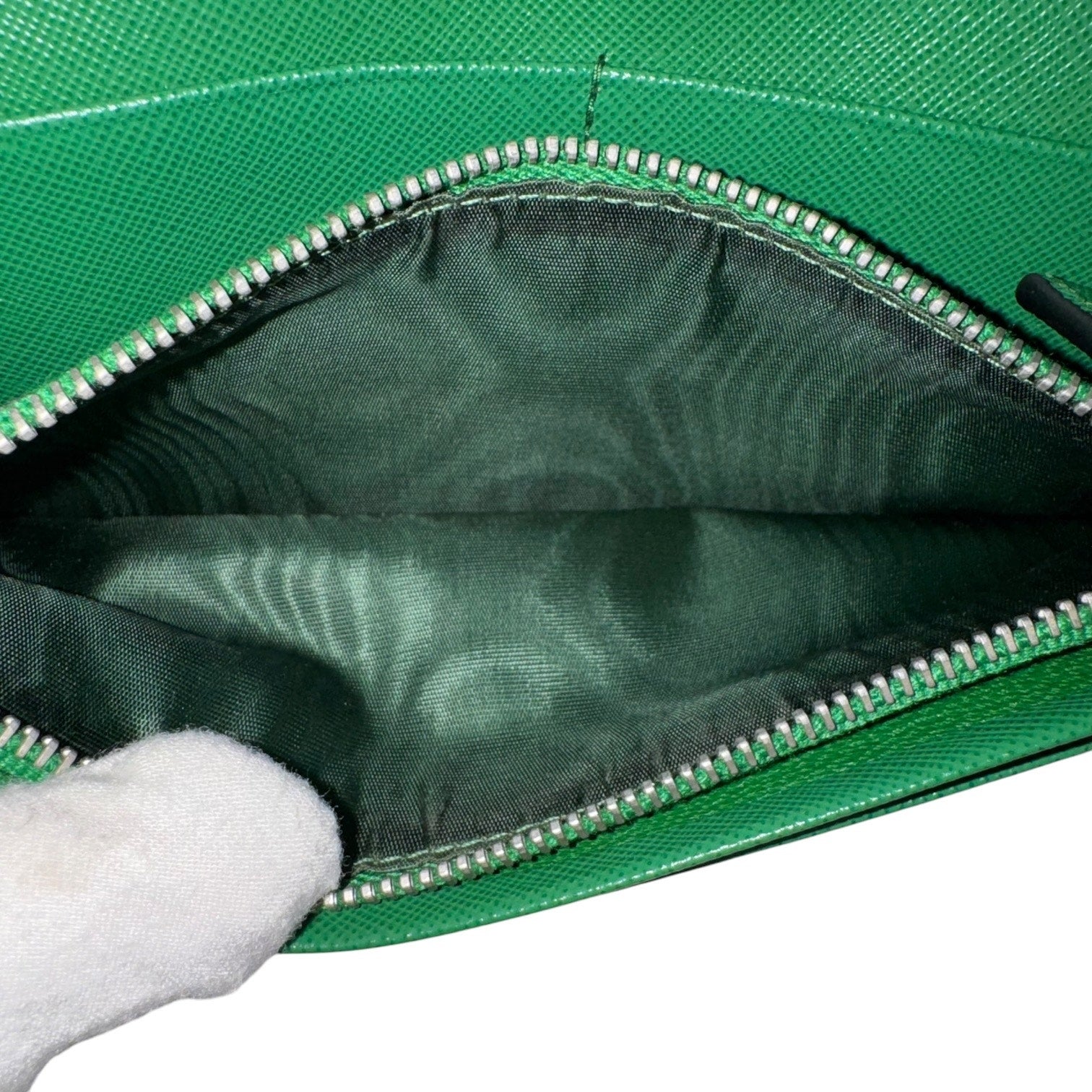 Prada Saffiano Leather Long Wallet