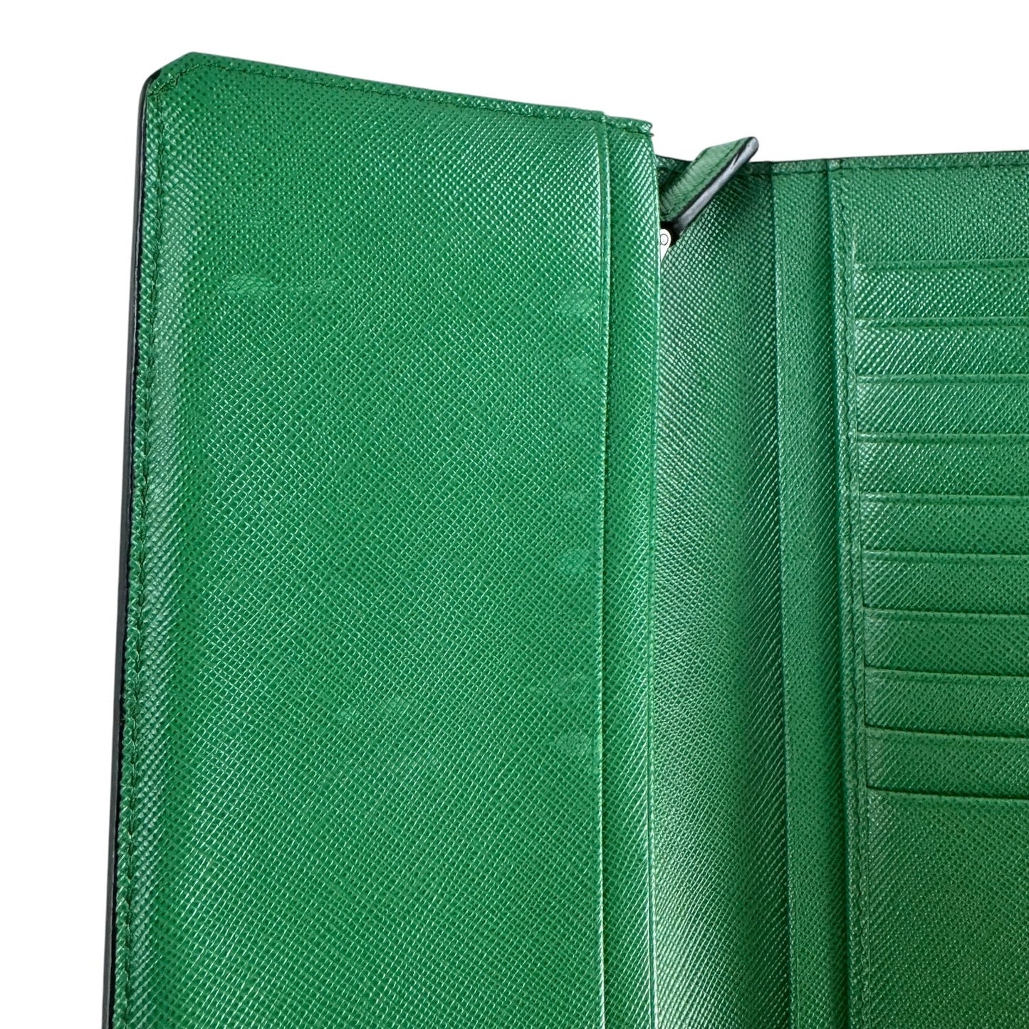 Prada Saffiano Leather Long Wallet