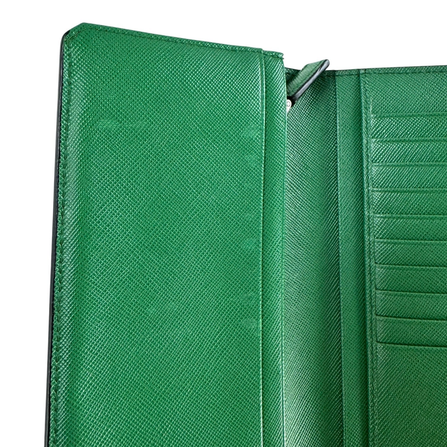 Prada Saffiano Leather Long Wallet