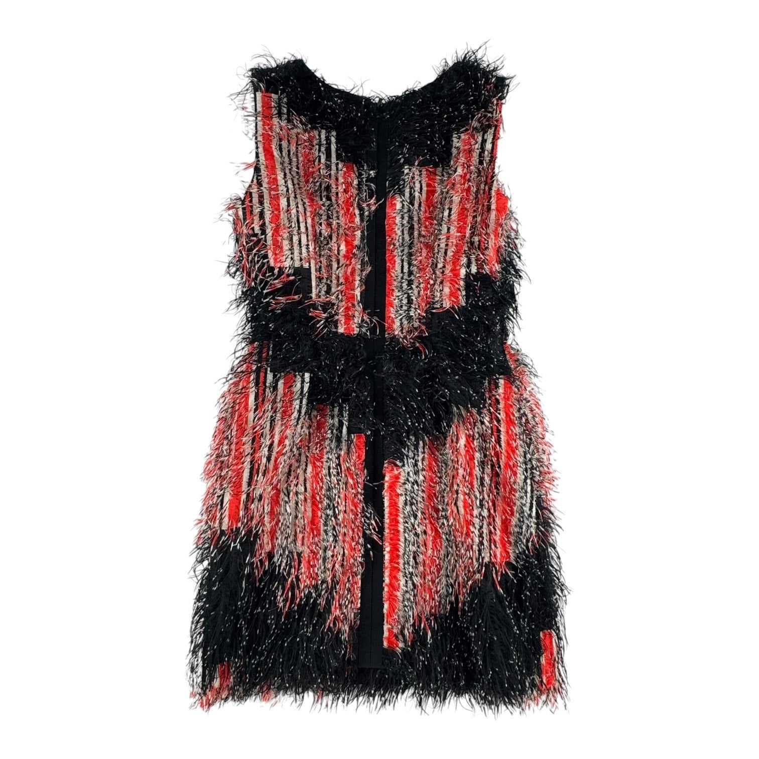 Fendi Feather Fringe Dress