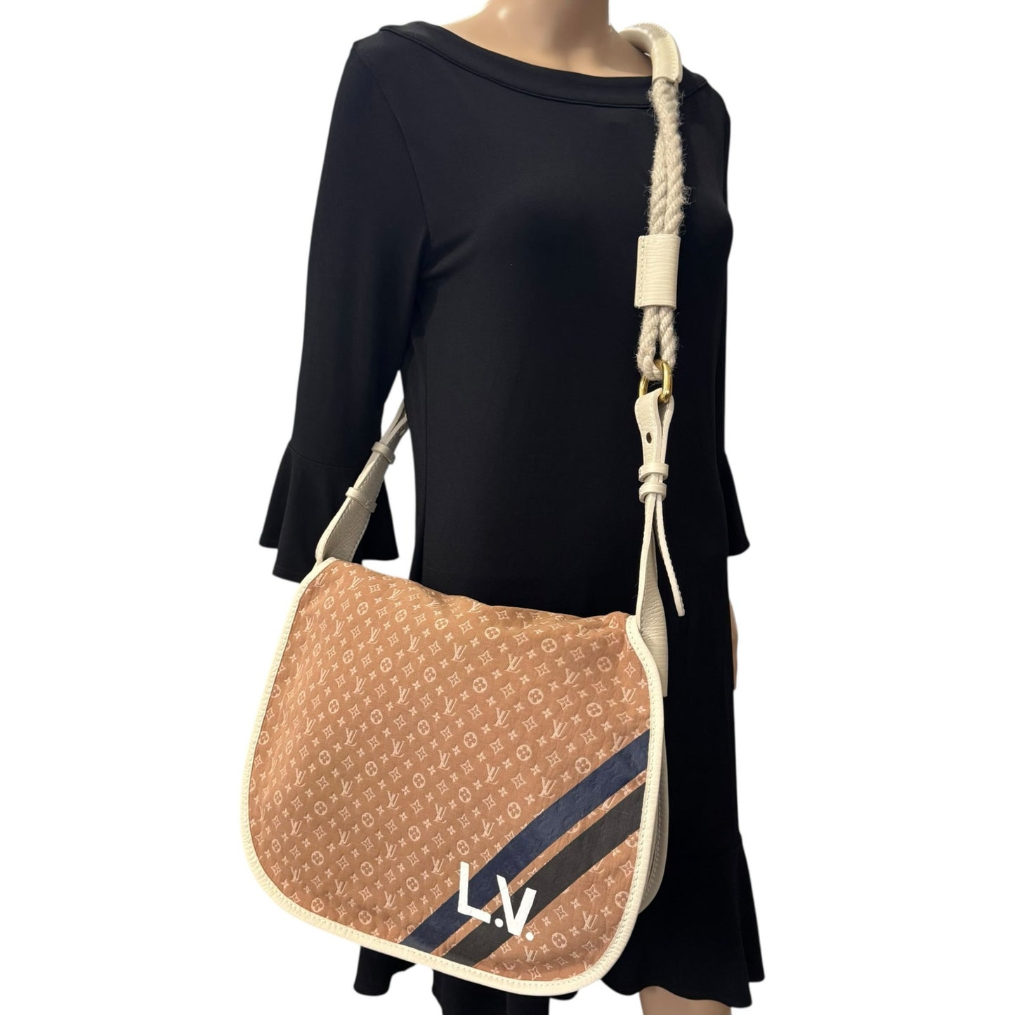 Louis Vuitton Mini Lin Monogram Amman Crossbody Bag