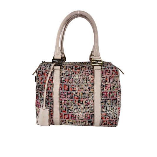 Fendi Vintage Zucchino Floral Mama Baguette Bag
