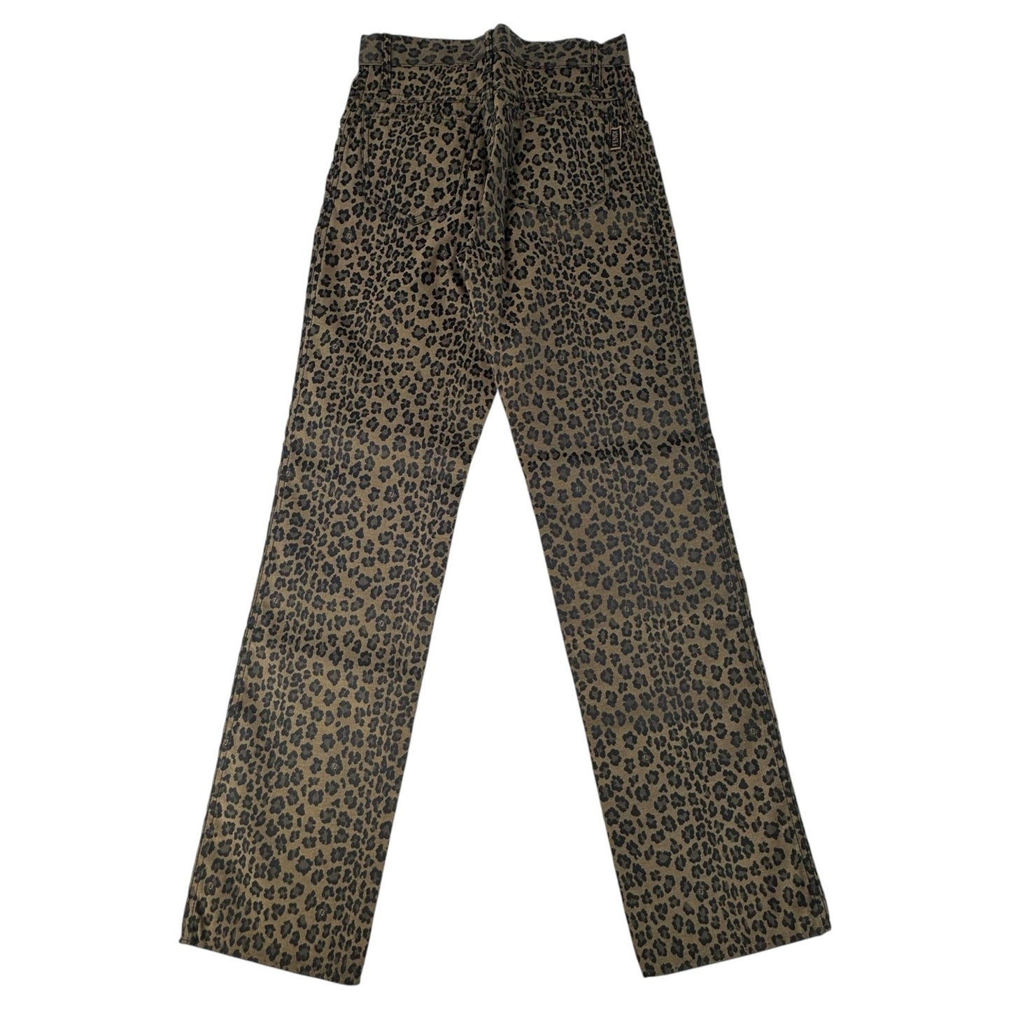 Fendi Vintage Leopard Print Pant