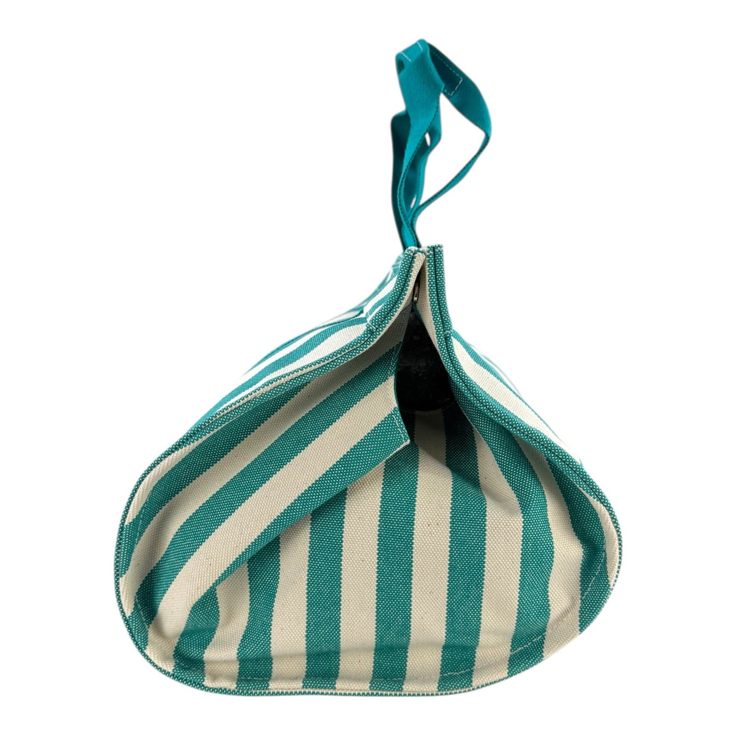 Hermes Toile Cannes Striped Tote Bag