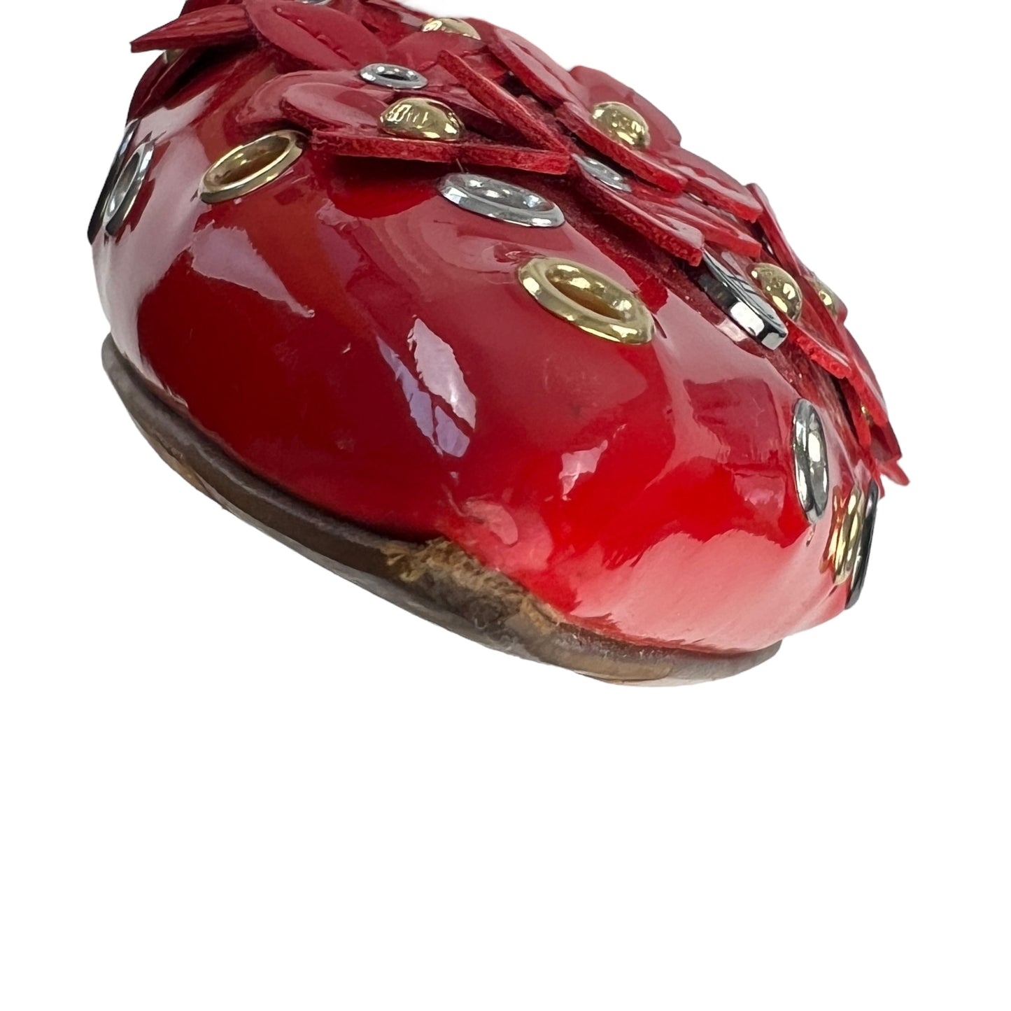 Louis Vuitton Vernis Flower Flats