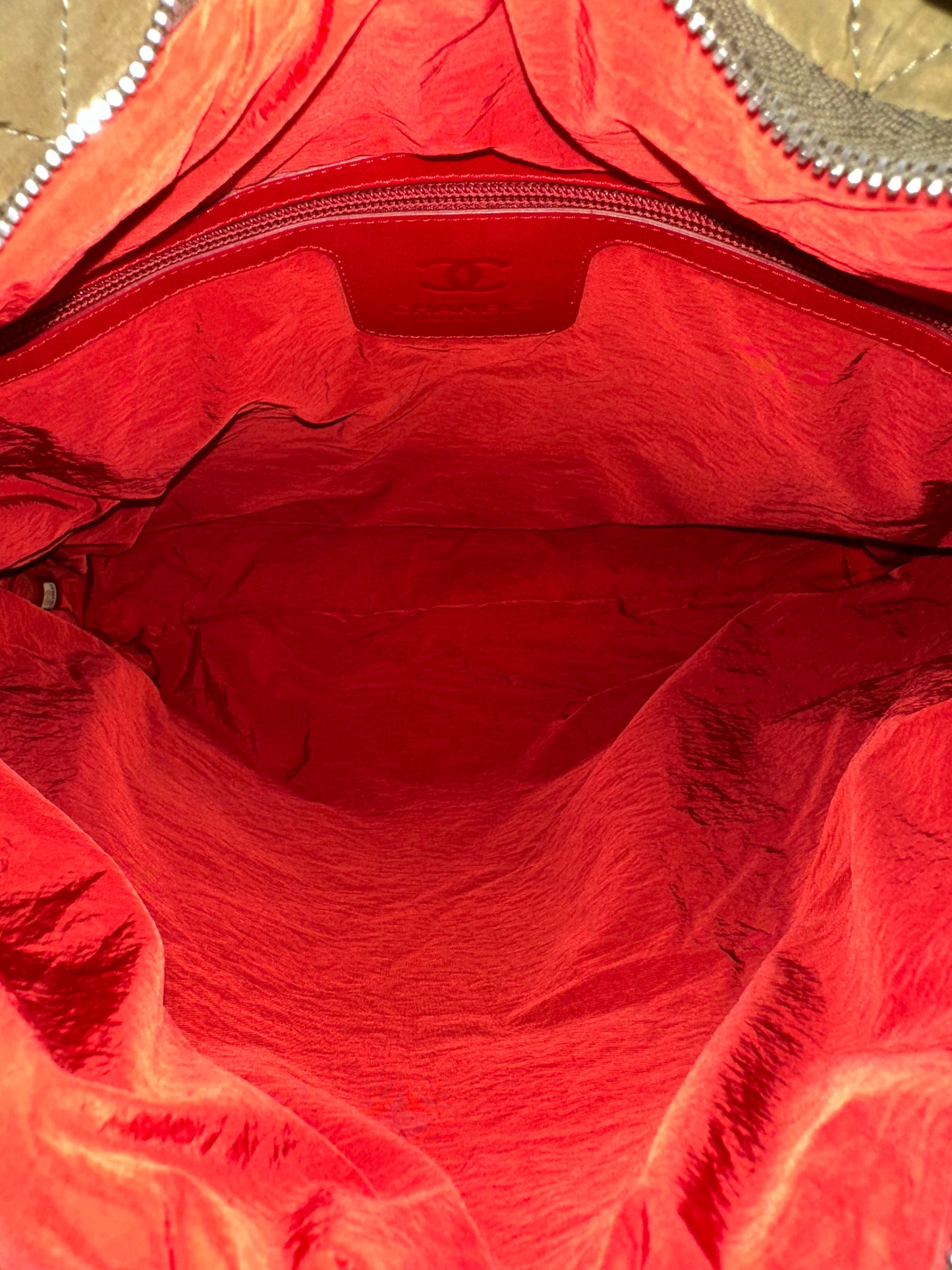 Chanel CC Cocoon Nylon Hobo Bag