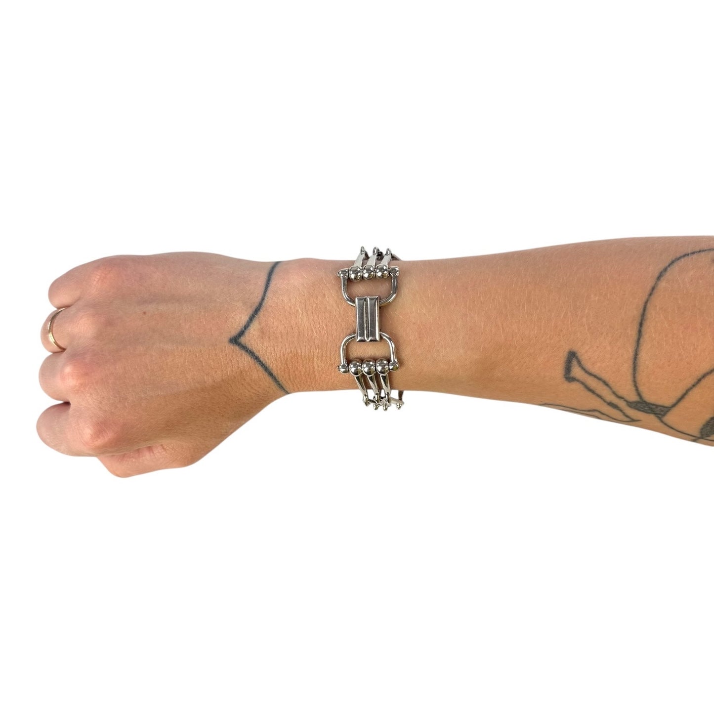Celine Vintage Horsebit Bracelet