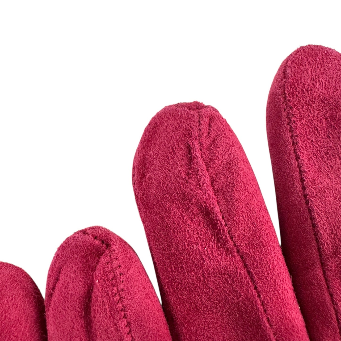 Bottega Veneta Pink Suede Intrecciato Gloves