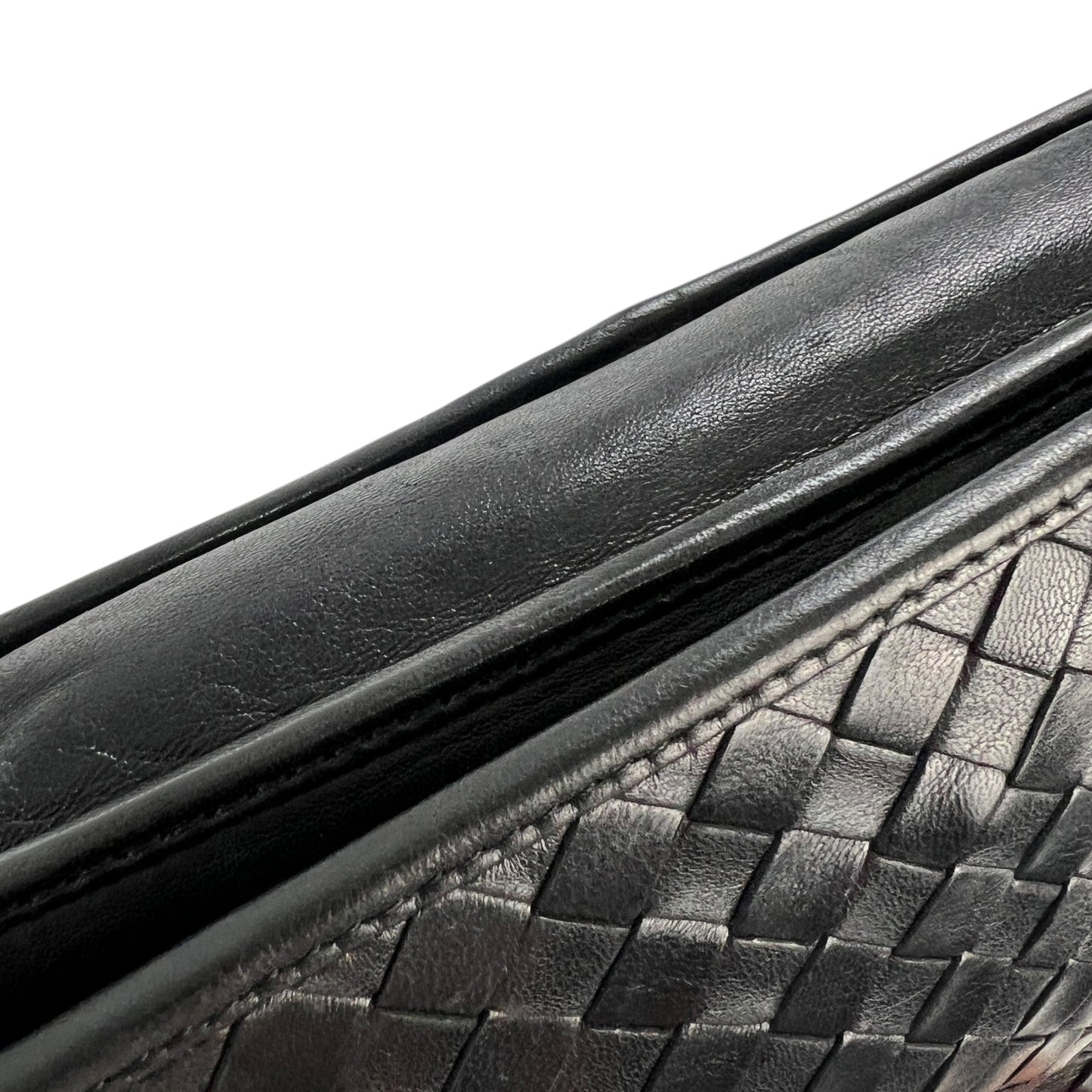 Bottega Veneta Intrecciato Leather Crossbody Bag