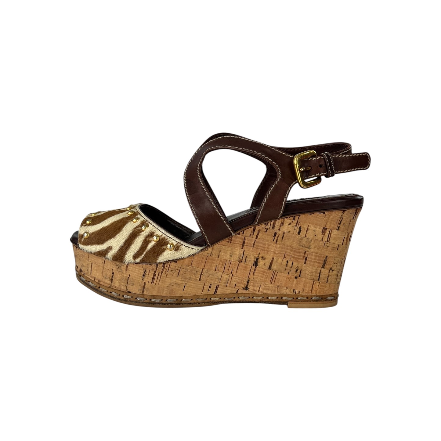 Prada Zebra Wedges