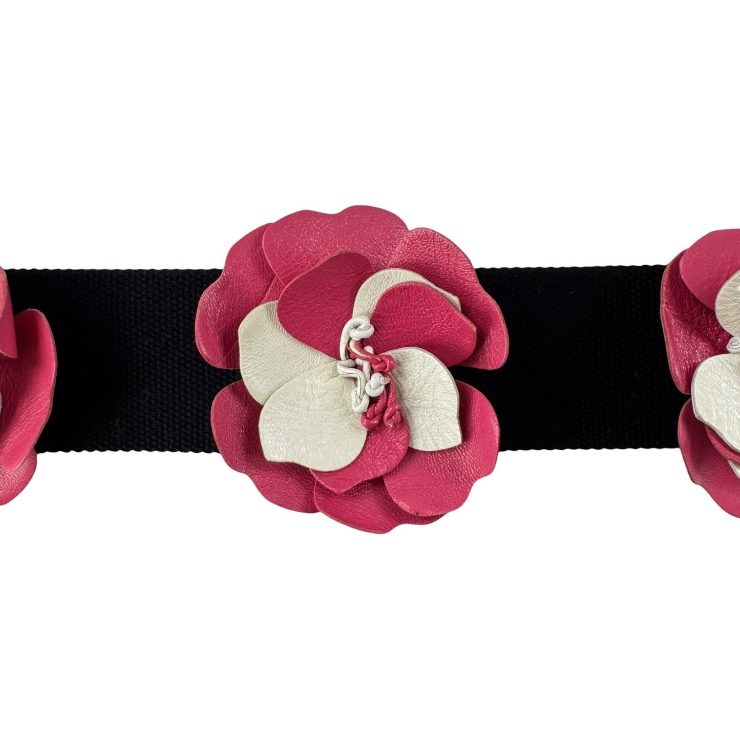Prada Leather Flower Strap