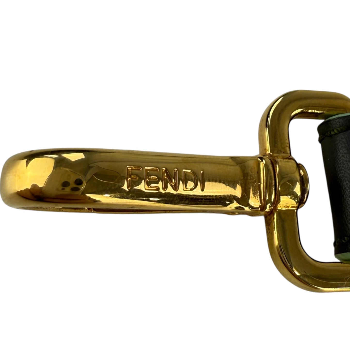 Fendi Strap You Studded Leather Shoulder Strap