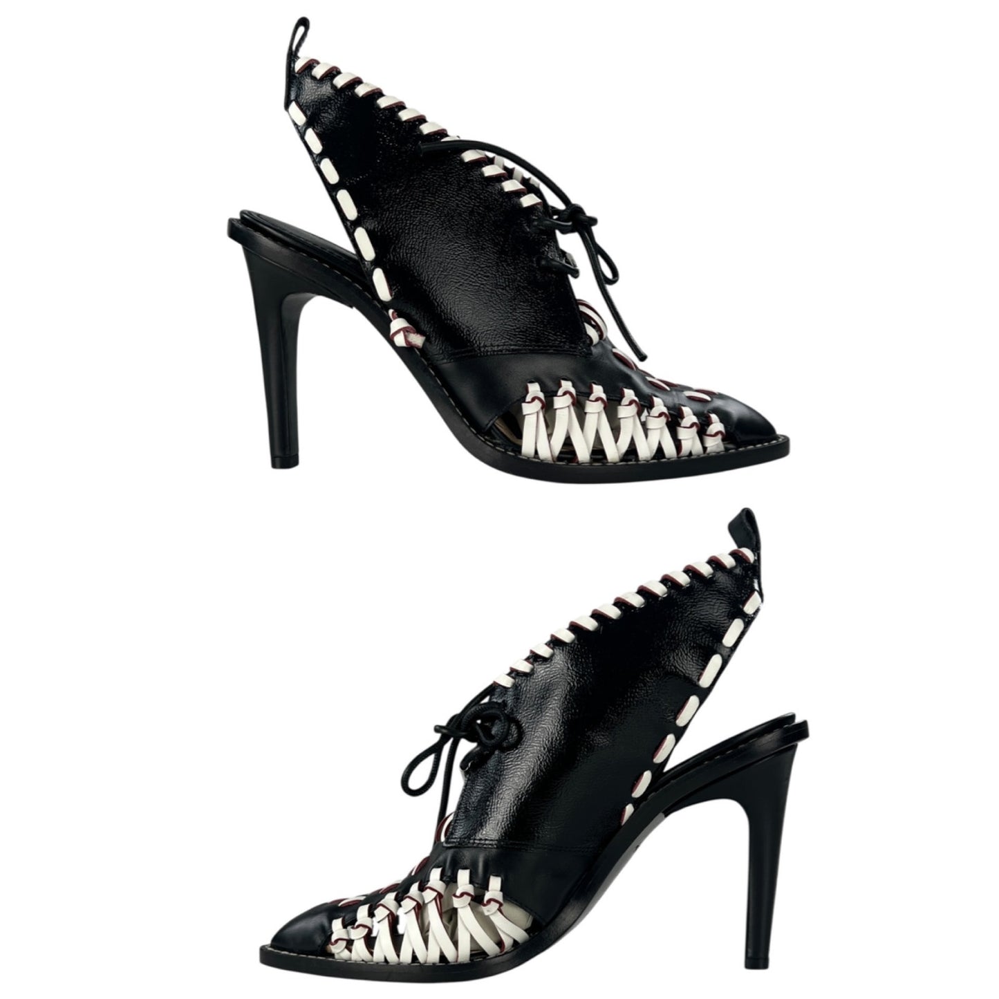 Louis Vuitton Whipstitch Leather Heels