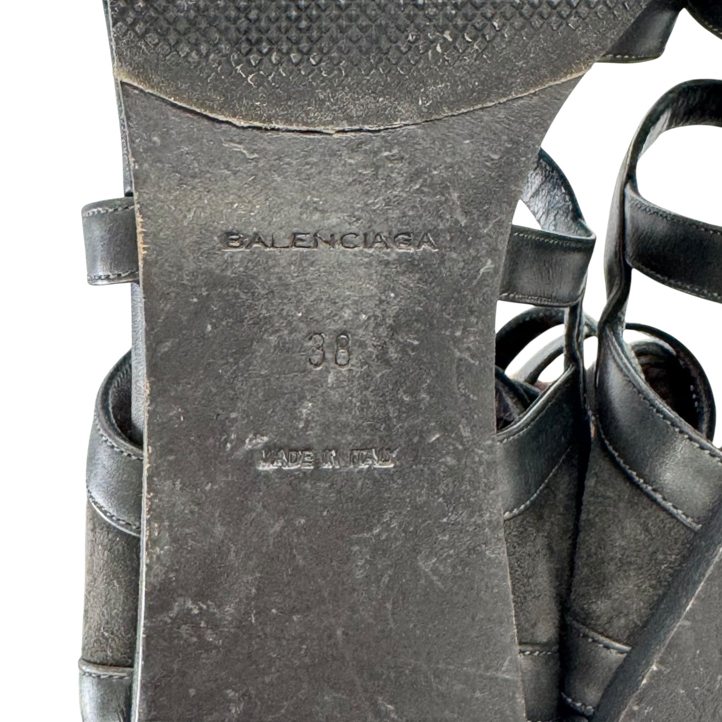 Balenciaga Suede Sandals