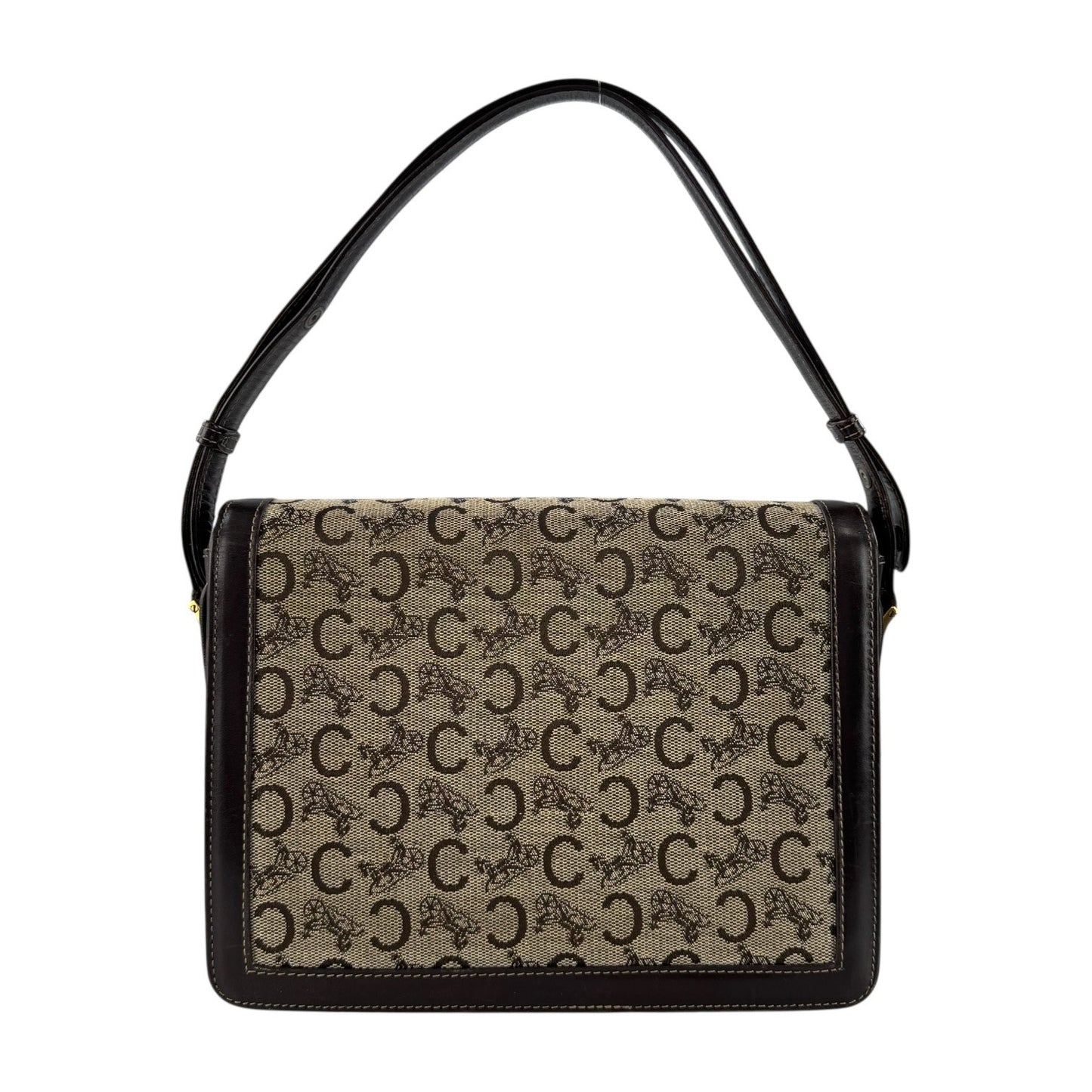 Celine Vintage Monogram Shoulder Bag