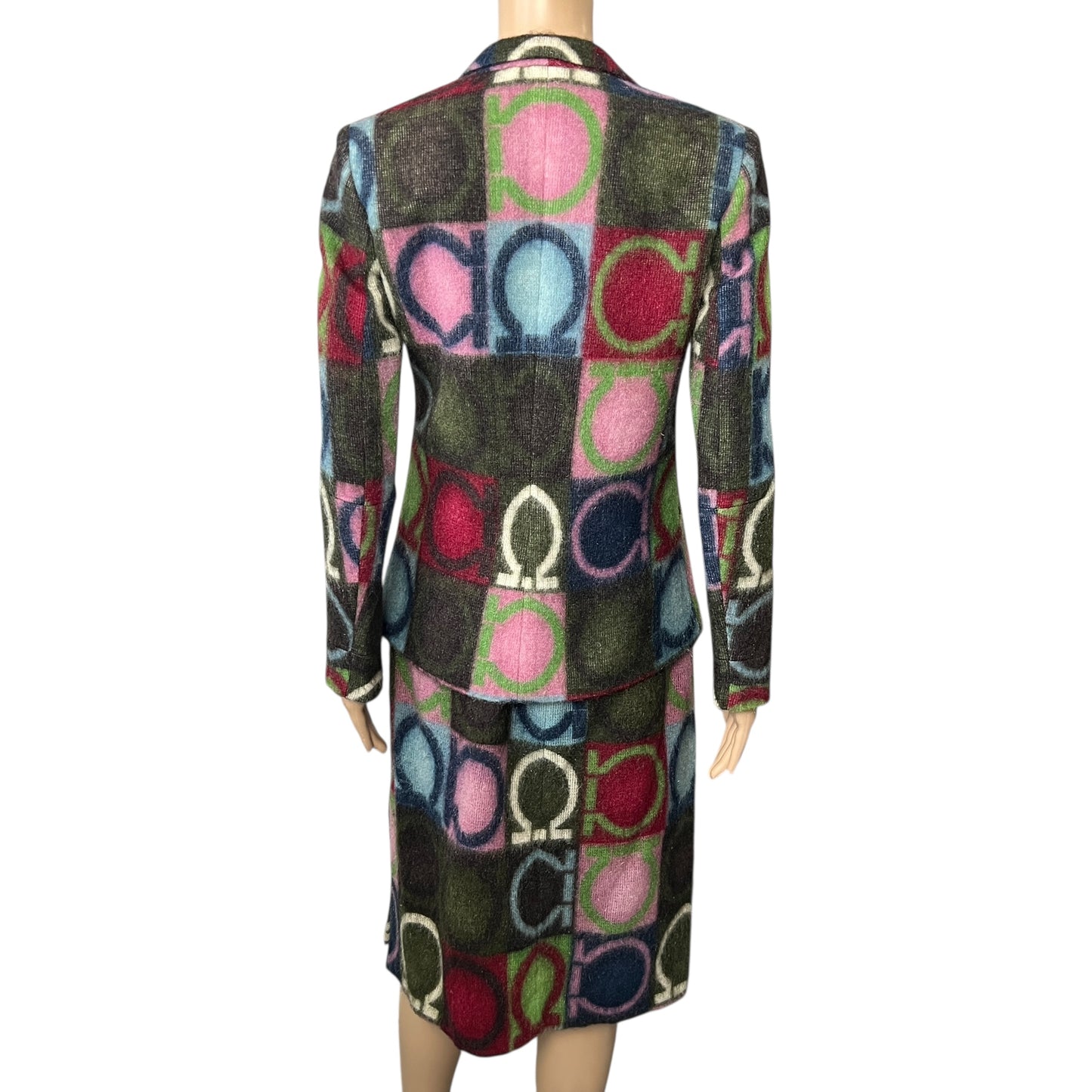 Ferragamo Gancini Mohair Suit Set