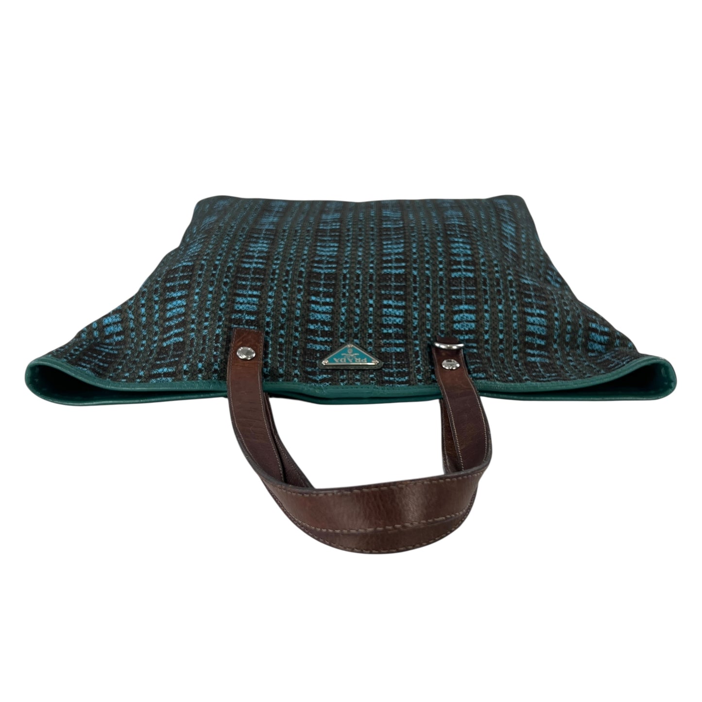 Prada Embroidered Tote Bag