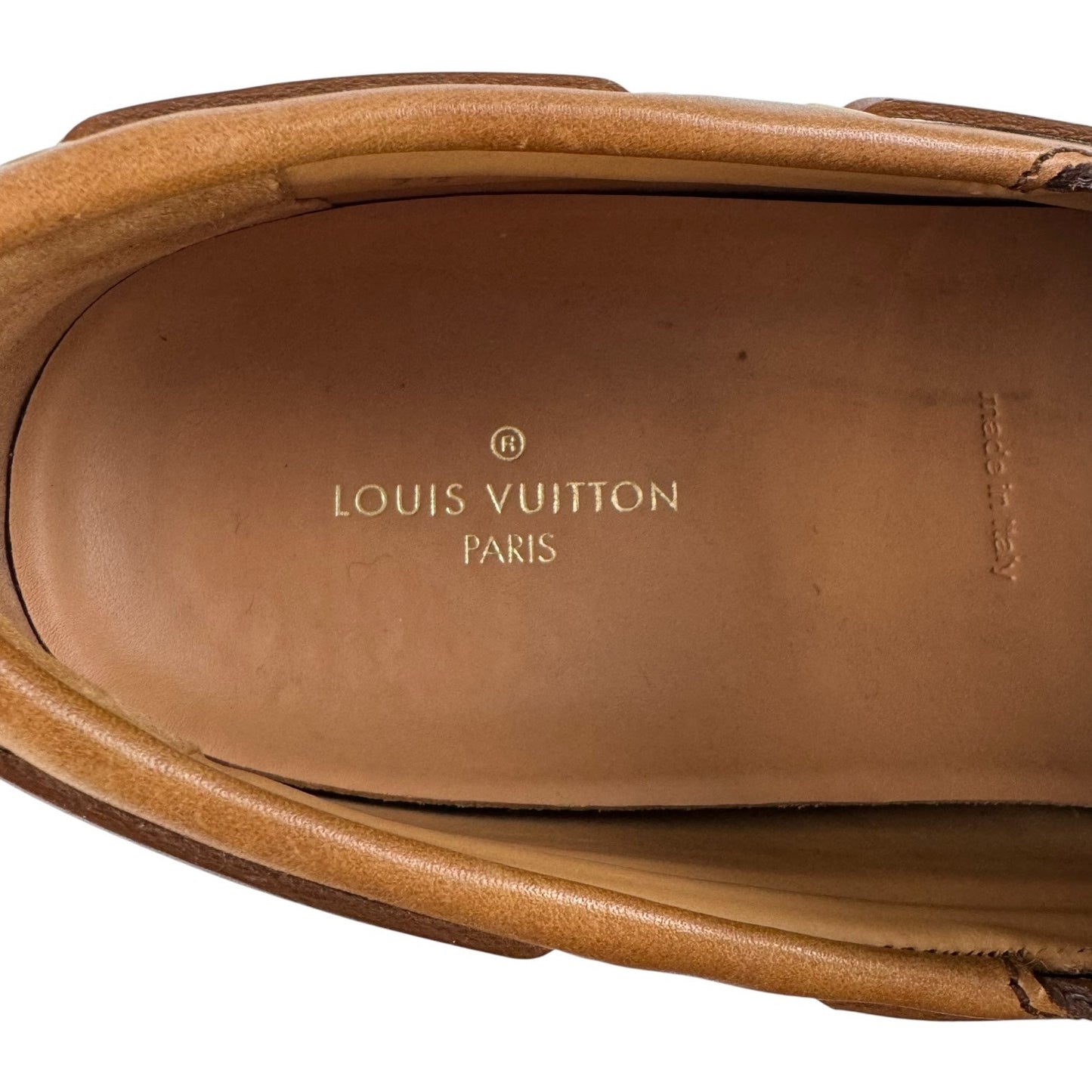 Louis Vuitton Leather Summerland Boat Shoes