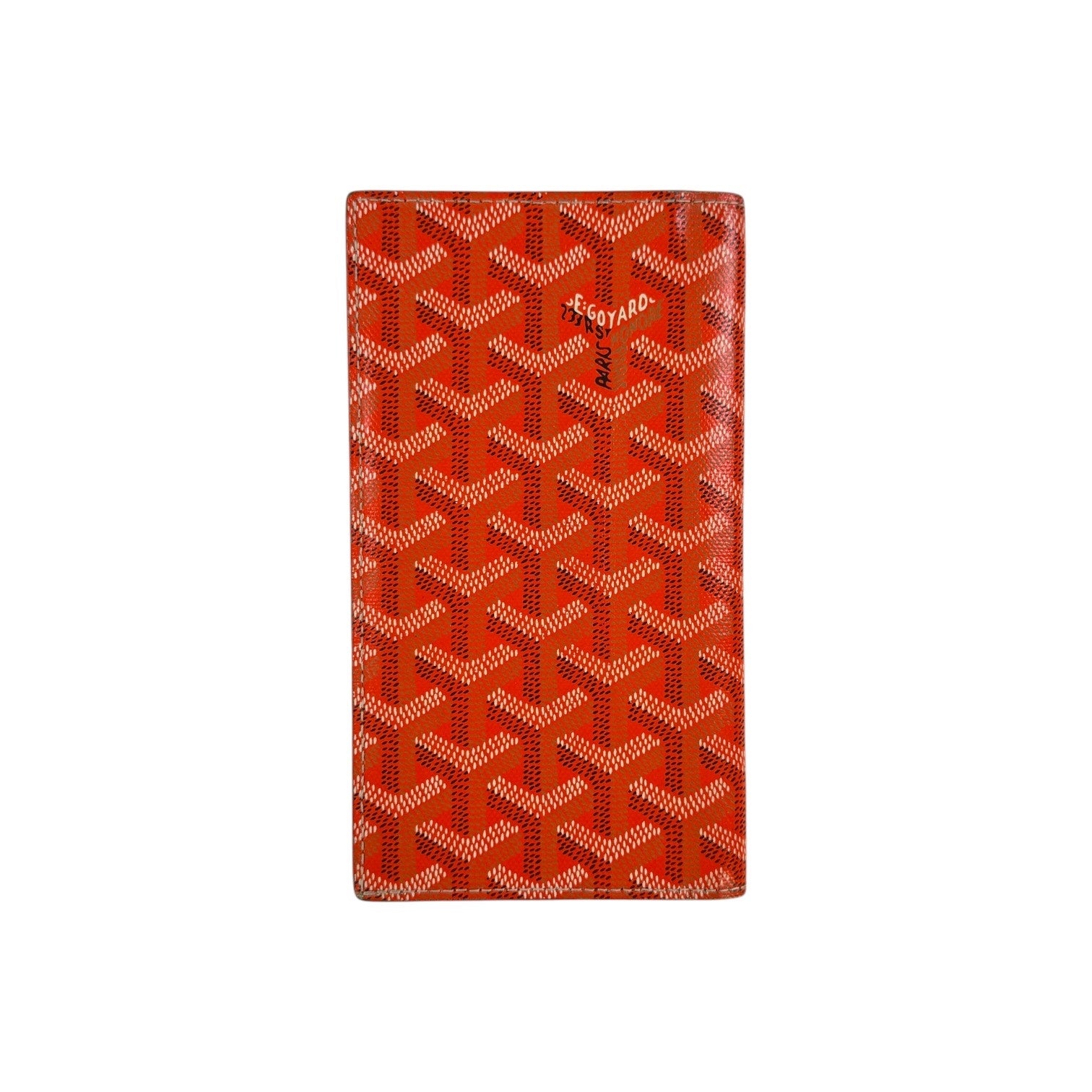 Goyard Saint-Roch Orange Bifold Wallet