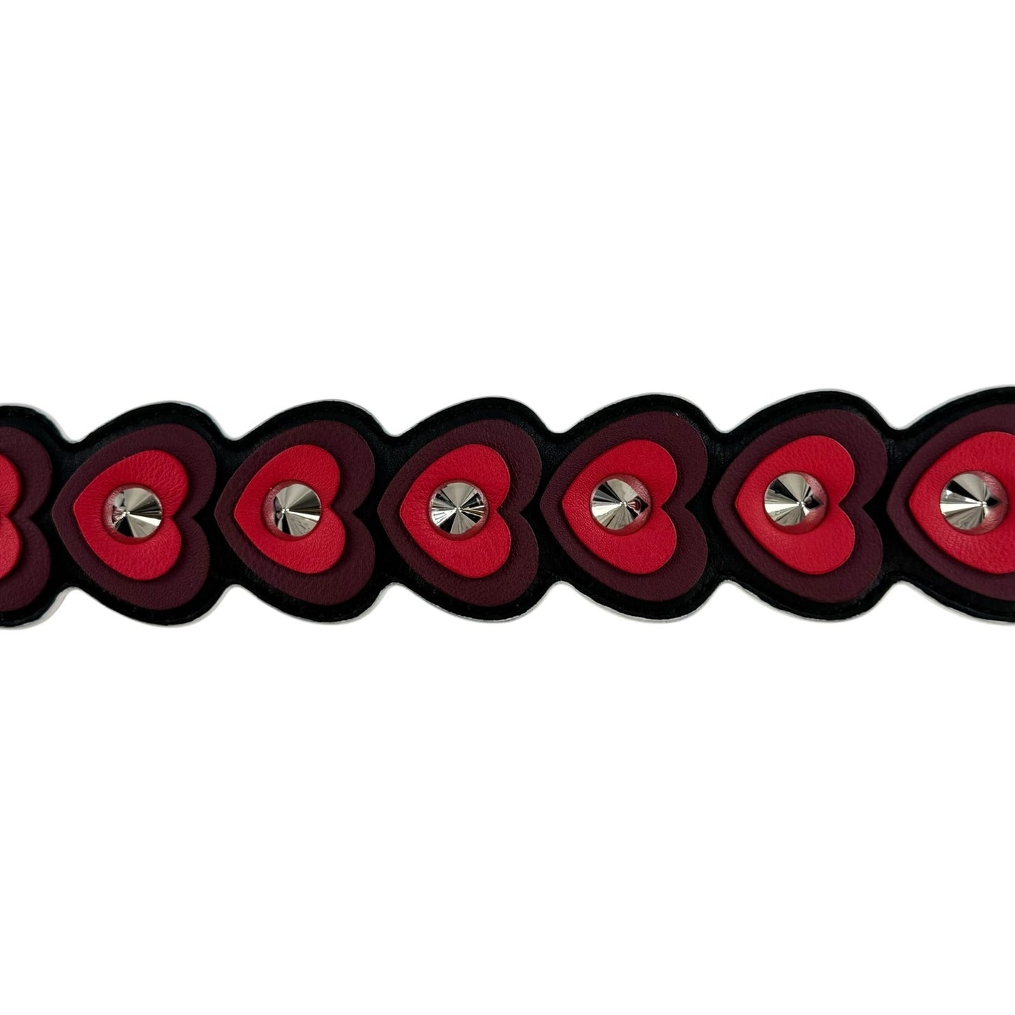 Fendi Studded Heart Strap You Bag Strap