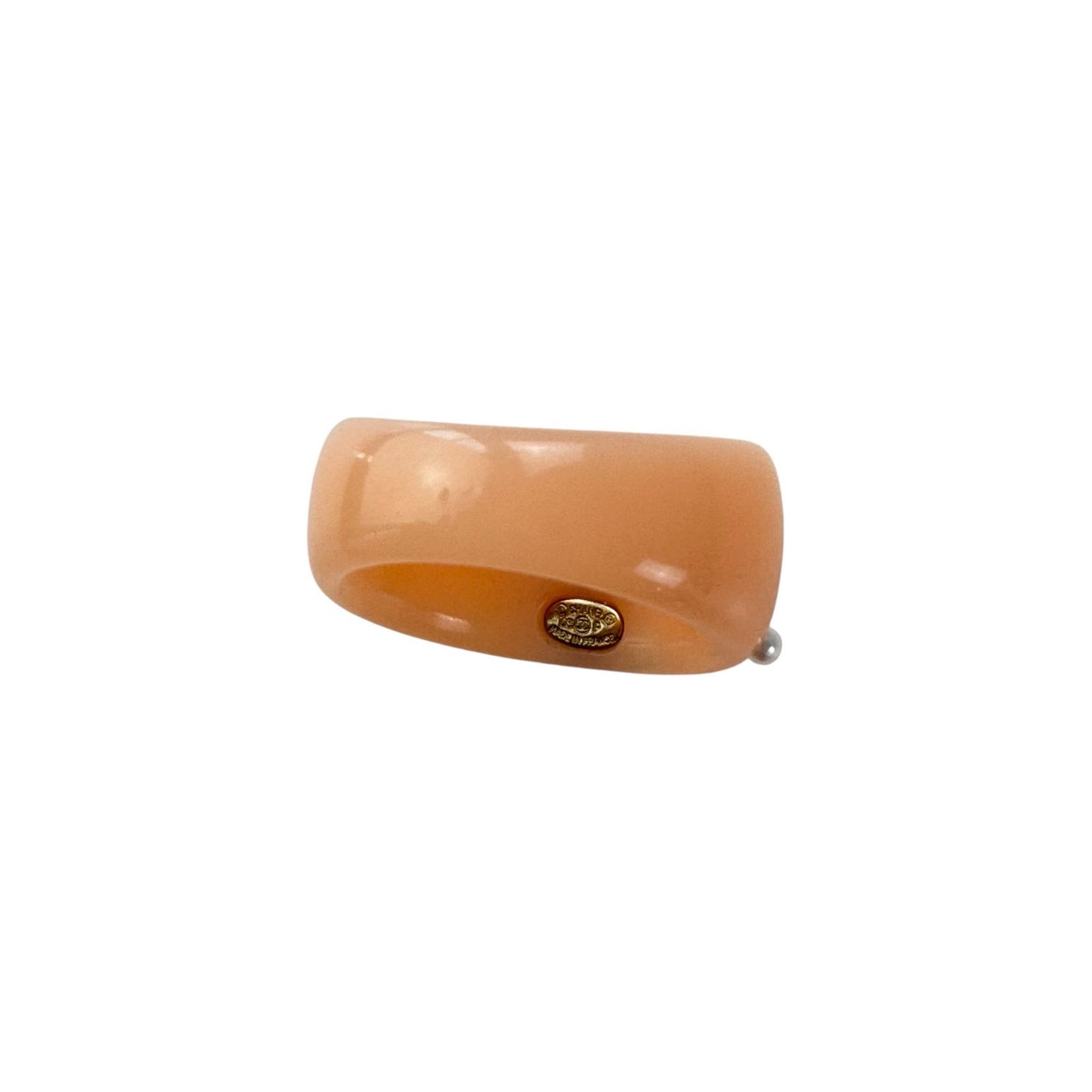 Chanel CC Faux Pearl Resin Ring