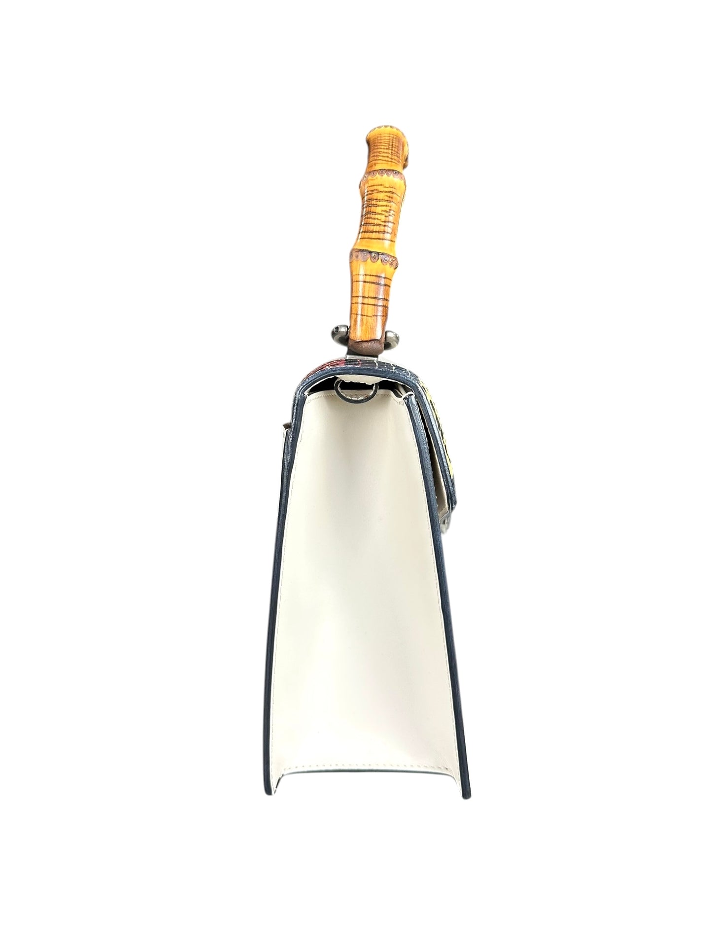 Gucci Snake Bamboo Top Handle Bag