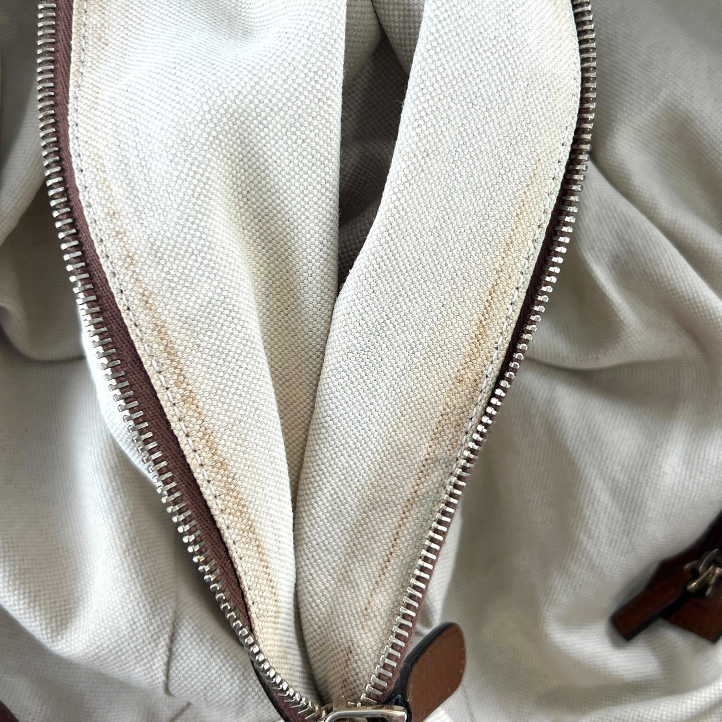 Gucci Monogram Leather Bow Tote Bag