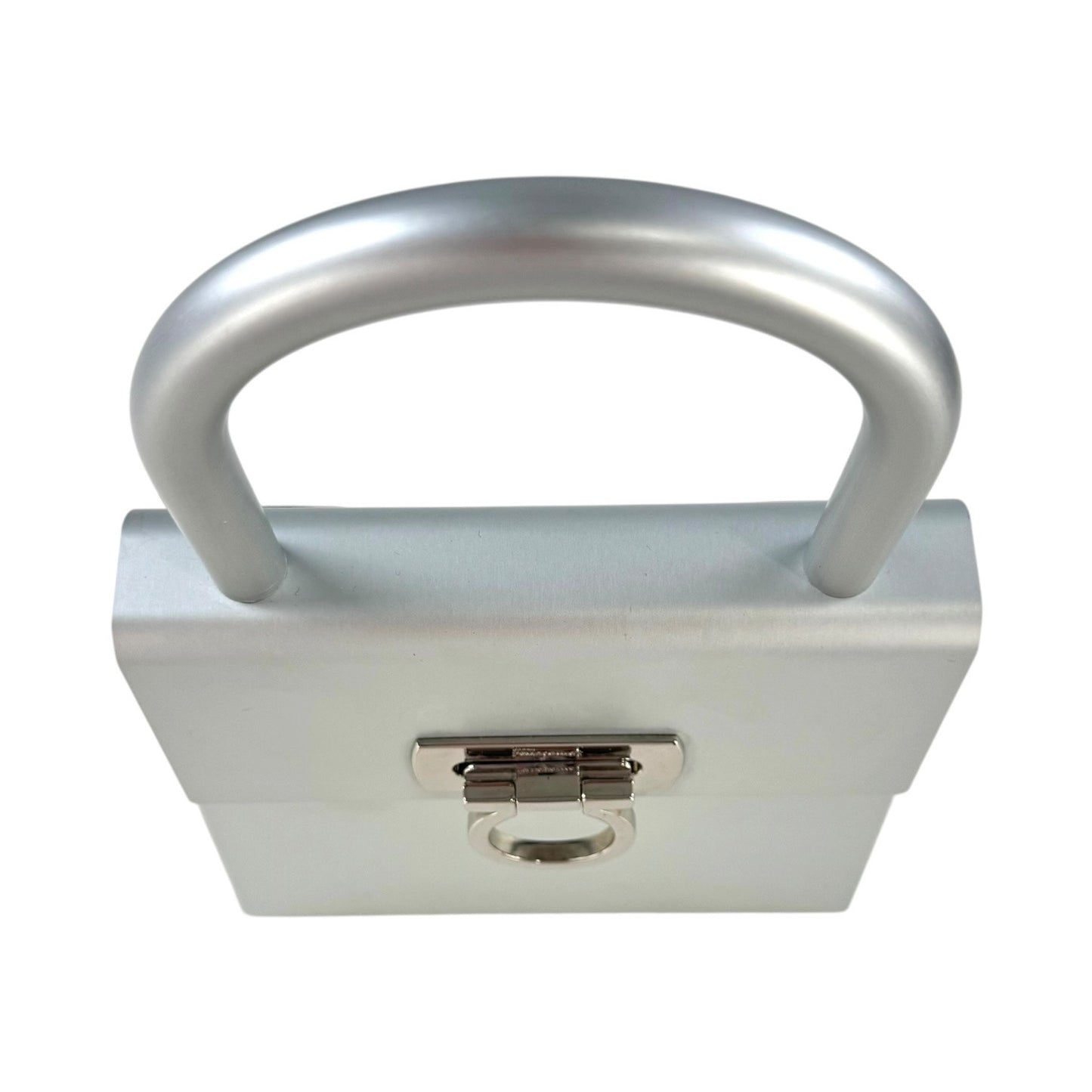 Ferragamo Metal Top Handle Bag