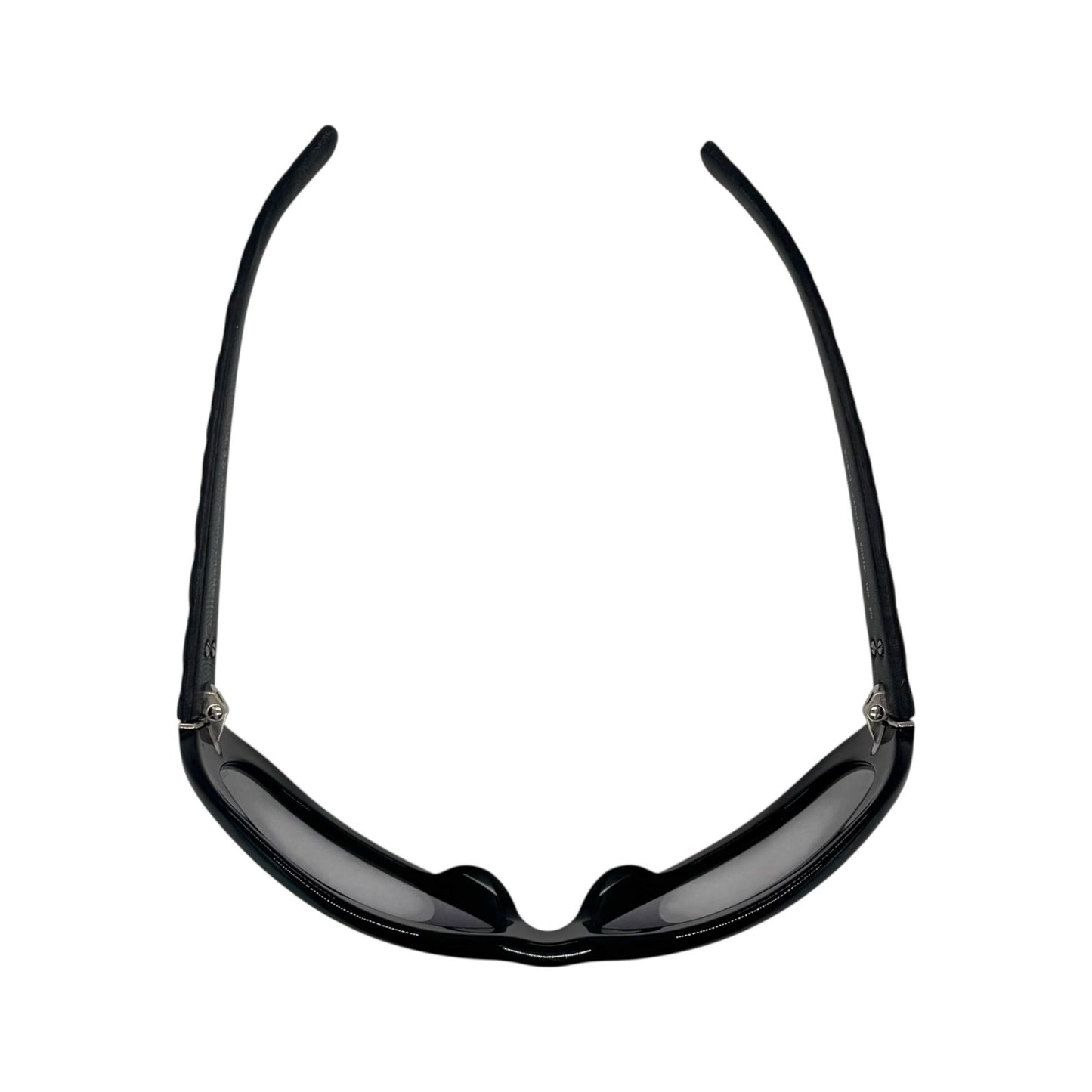 Chanel CC Leather Matelassé Sunglasses