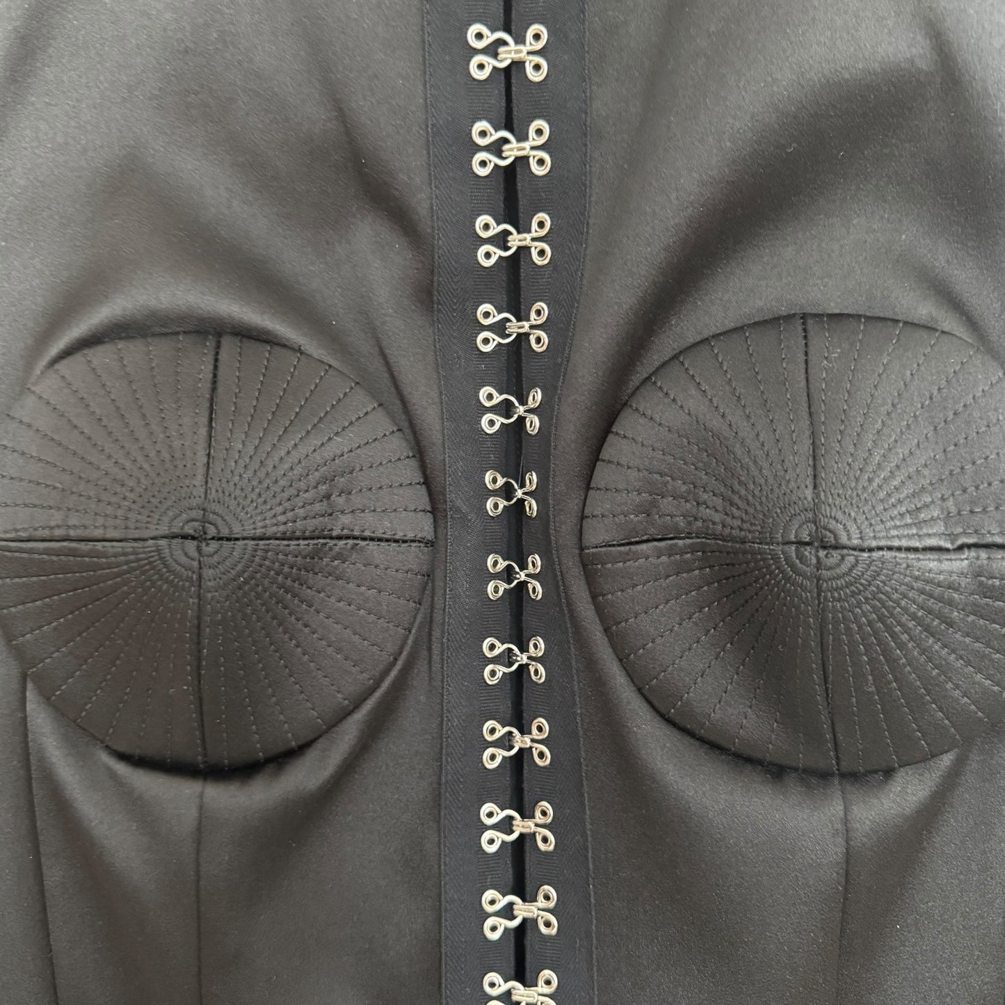 Gucci Silk Duchesse Faux Fur Trim Dress
