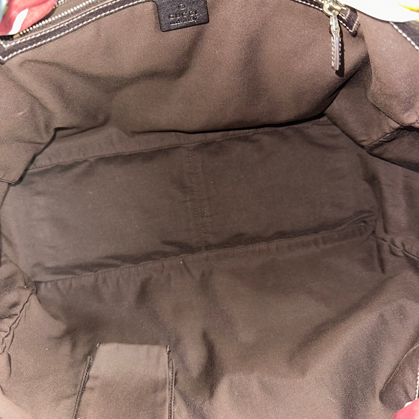 Gucci Monogram Positano GM Tote Bag