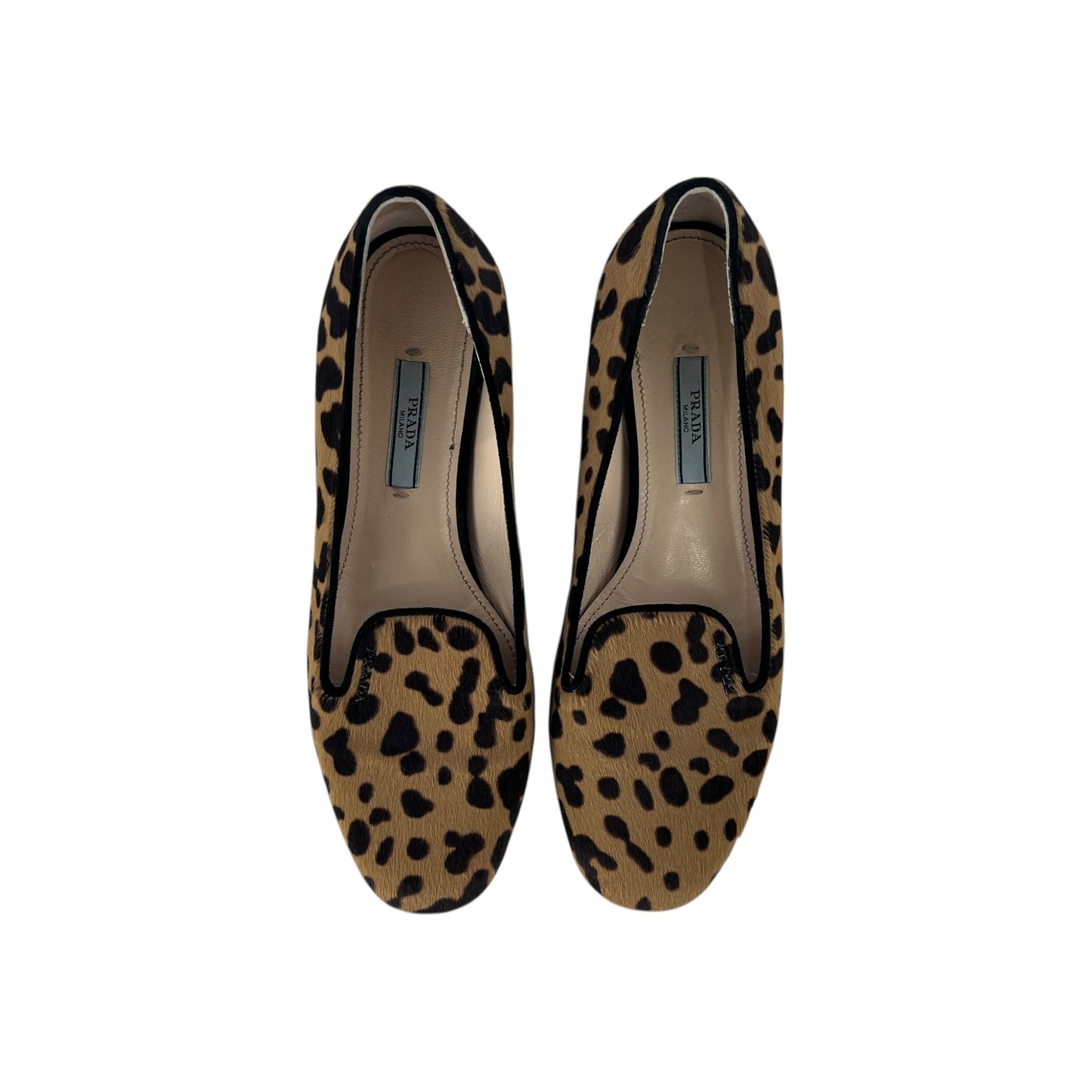 Prada Leopard Print Flats