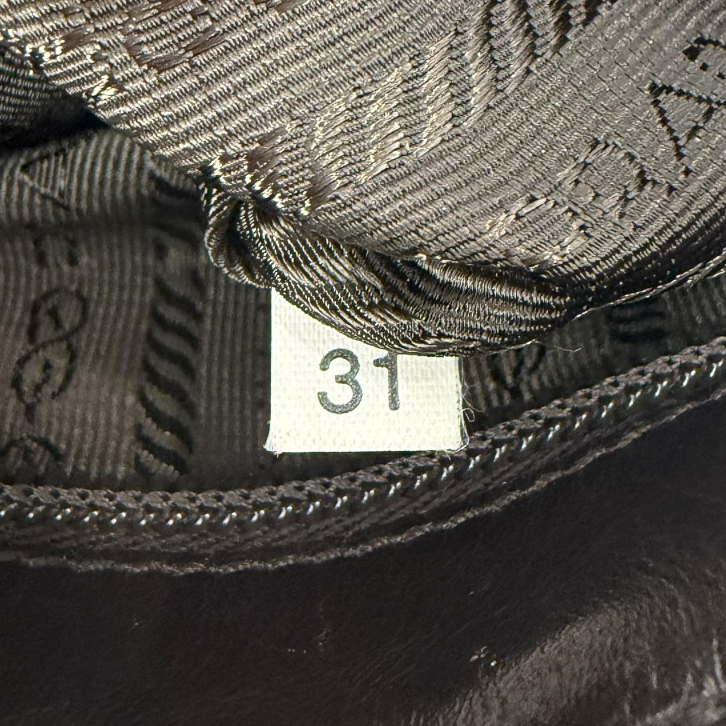 Prada Multicolor Knit Shoulder Bag